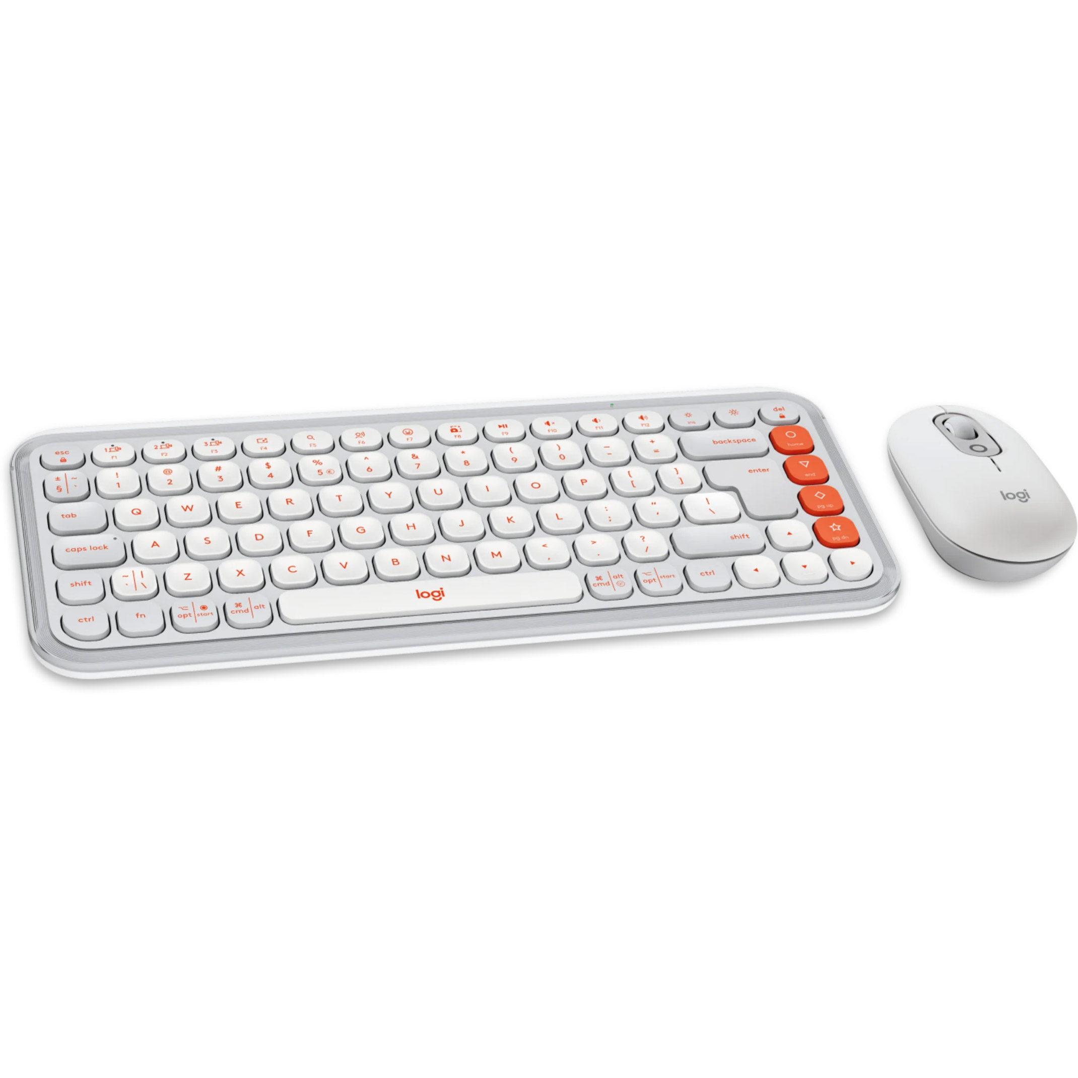 Комплект бездротовий LOGITECH Pop Icon Combo Off-White (920-013141)