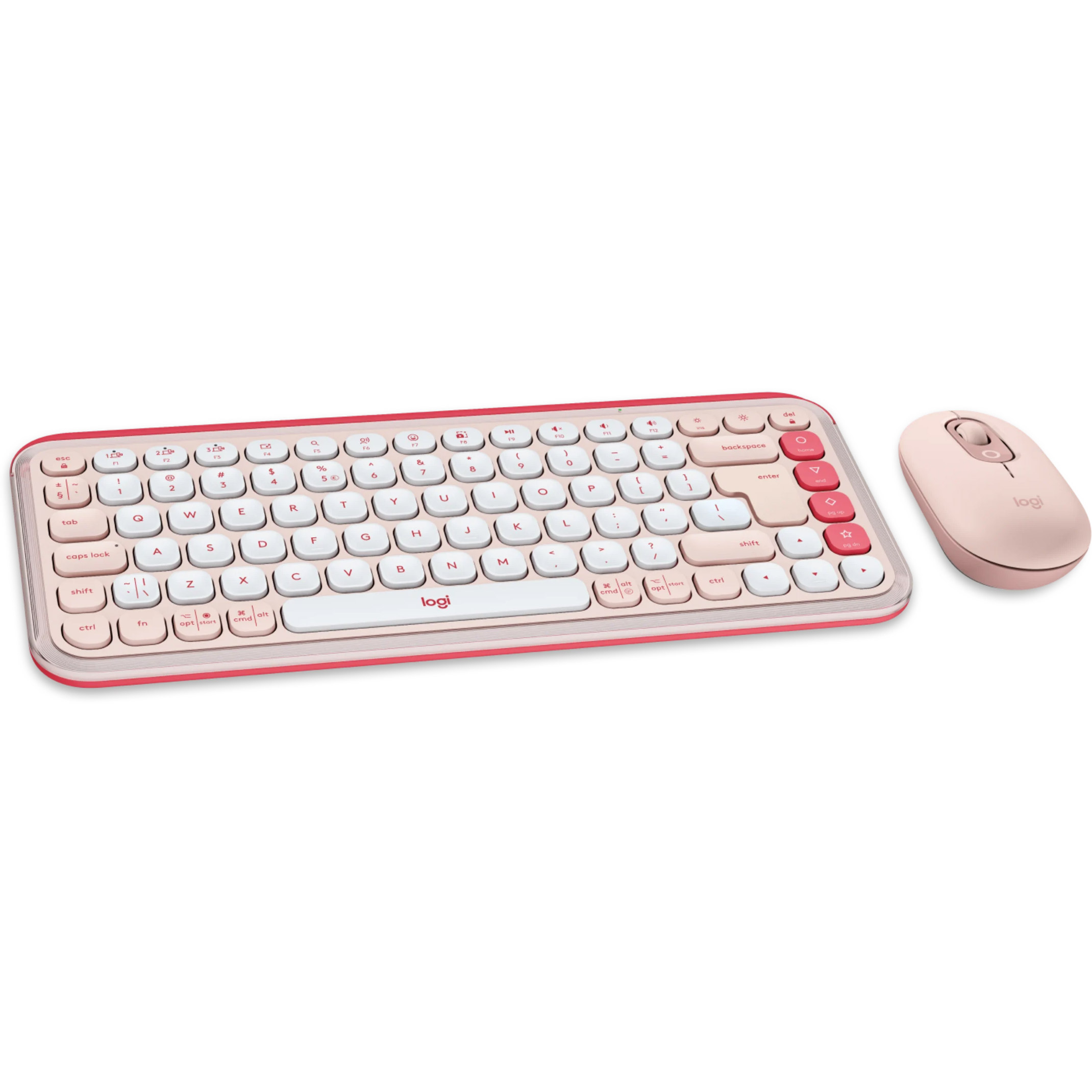 Комплект бездротовий LOGITECH Pop Icon Combo Rose (920-013142)