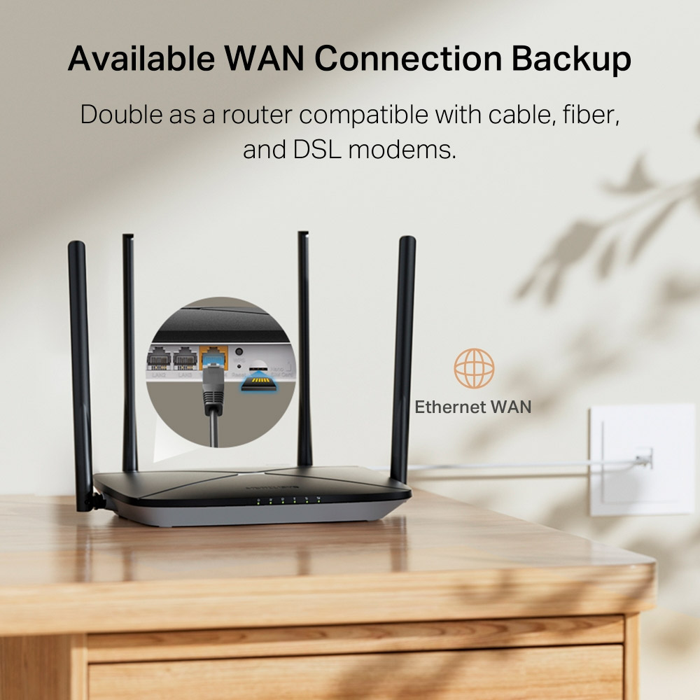 4G Wi-Fi роутер MERCUSYS MB115-4G