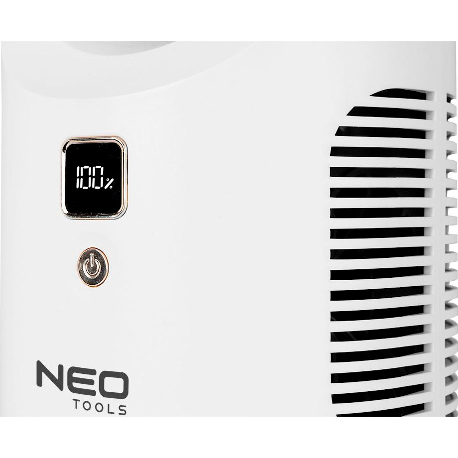 Настольный портативный вентилятор NEO TOOLS 90-013 White