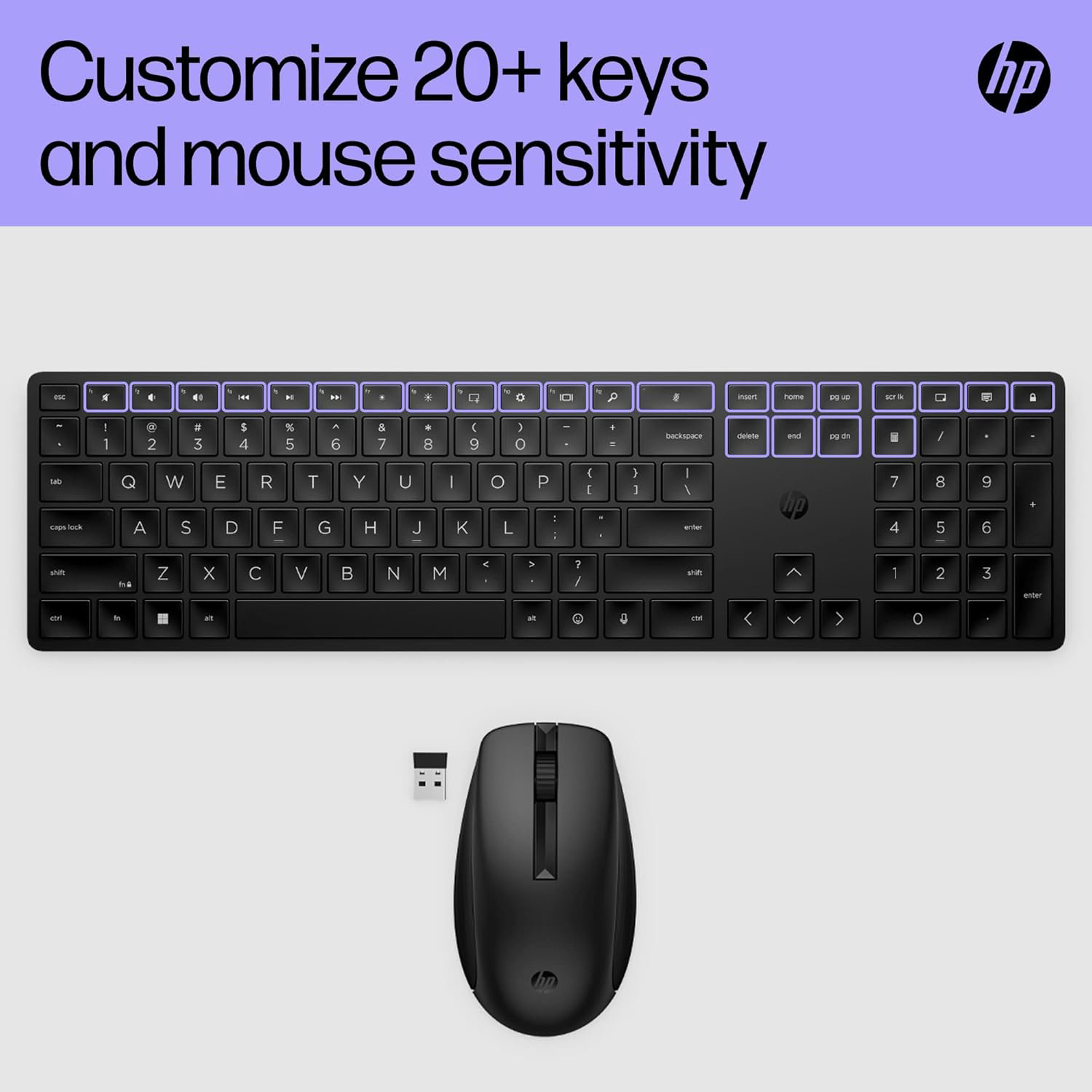 Комплект бездротовий HP 650 Wireless Keyboard and Mouse Combo Black (4R013AA)