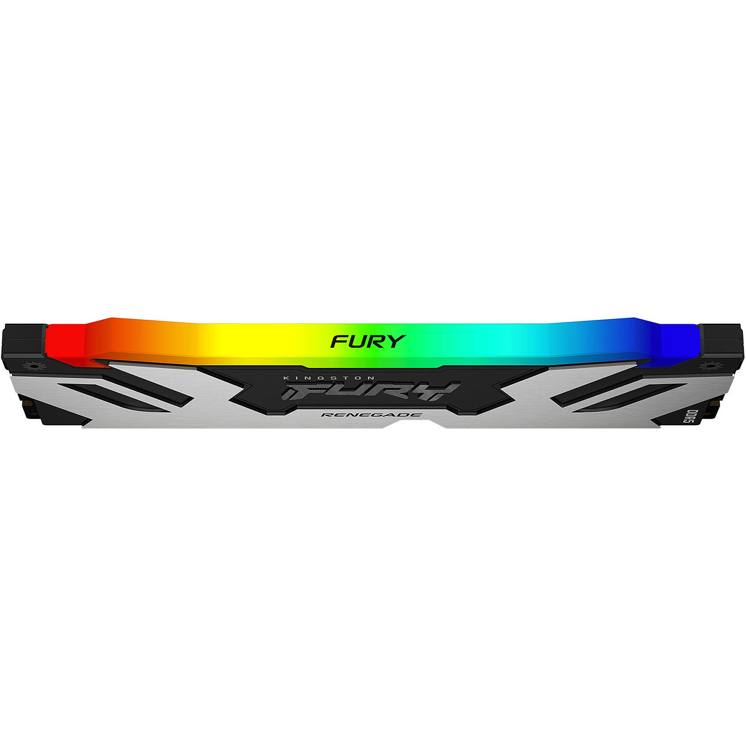 Модуль пам'яті KINGSTON FURY Renegade RGB DDR5 8000MHz 48GB Kit 2x24GB Black/Silver (KF580C38RSAK2-48)