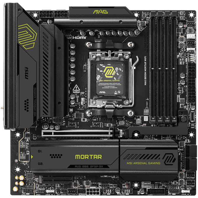 Материнская плата MSI MAG B850M Mortar WiFi