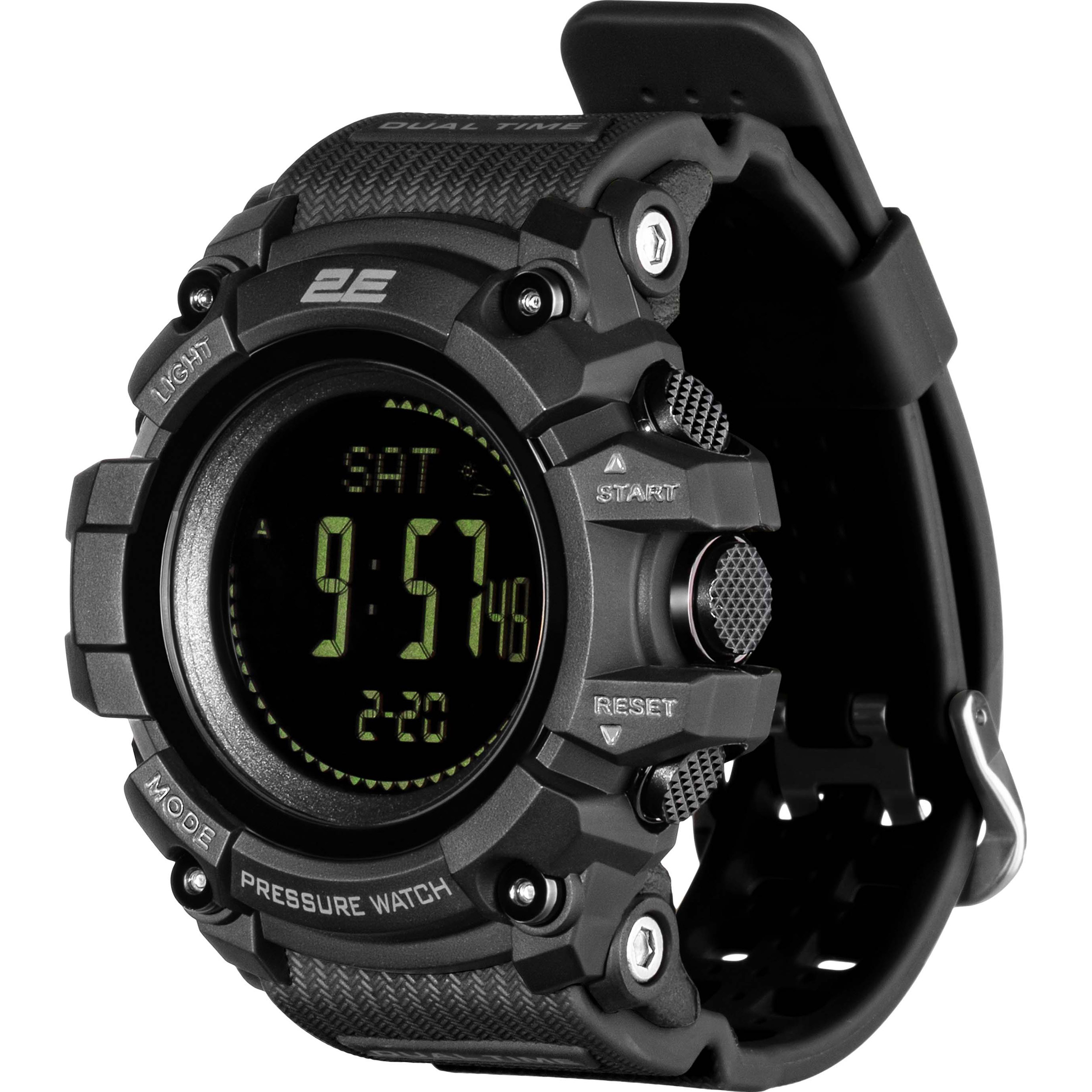 Тактические часы 2E Armor GT Black (2E-TCW20BK)