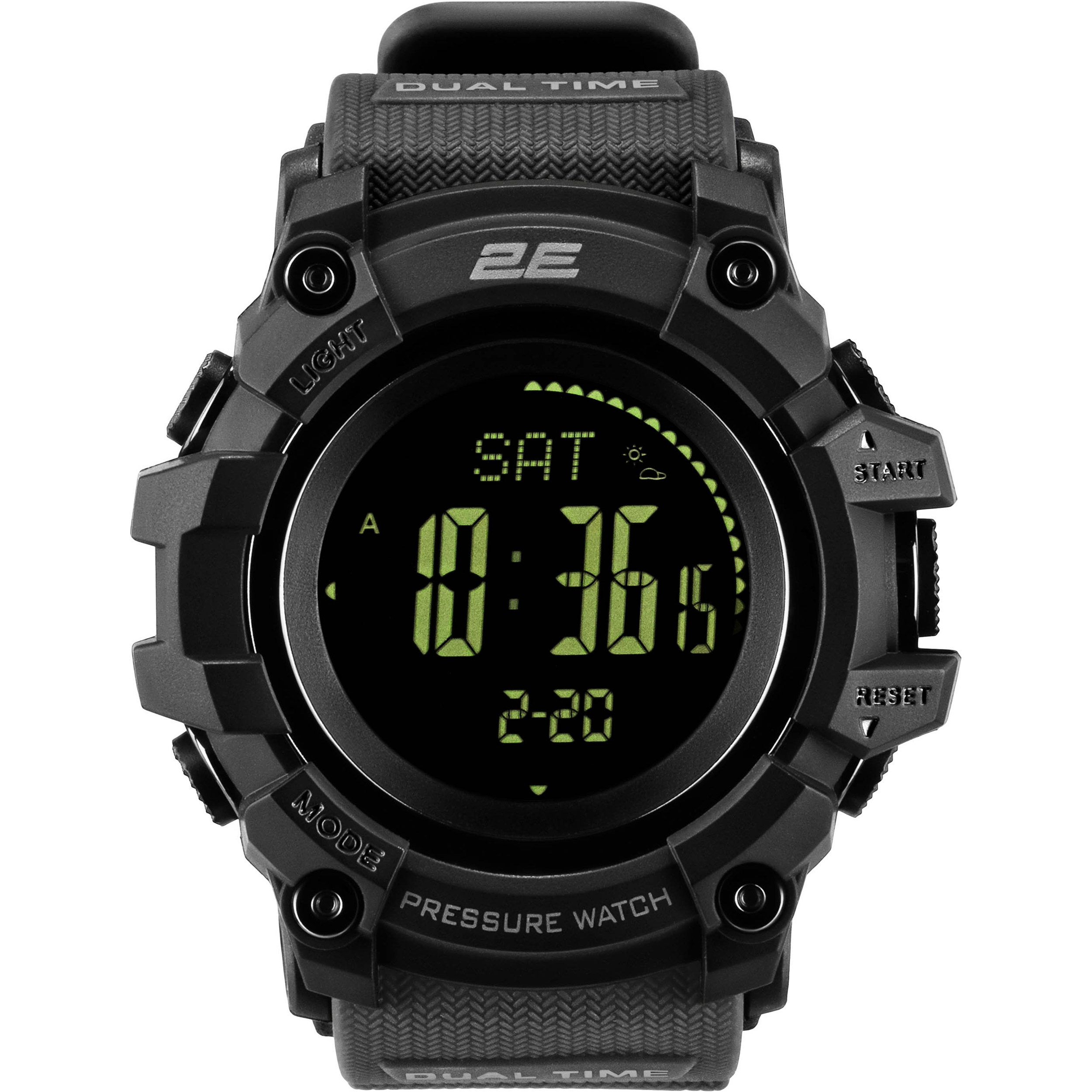 Тактические часы 2E Armor GT Black (2E-TCW20BK)