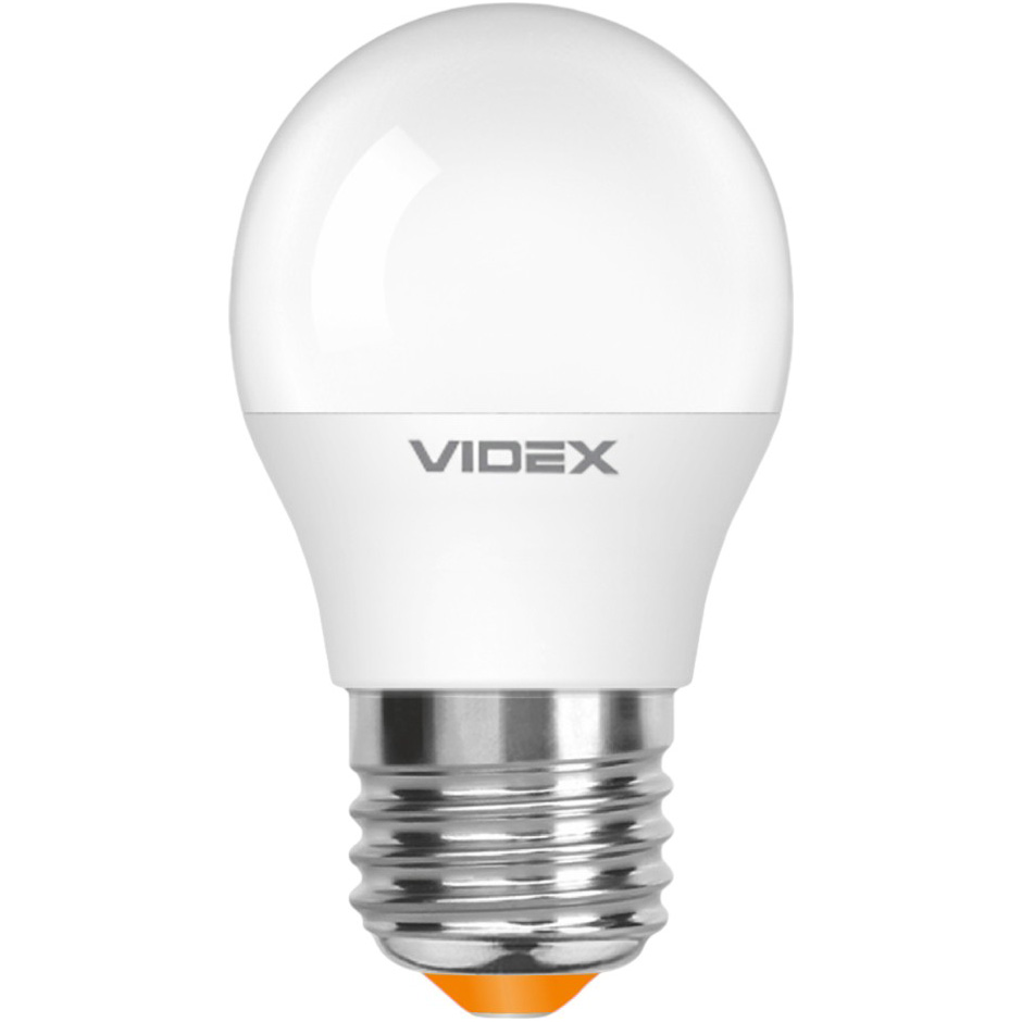 Лампочка LED VIDEX G45 E27 4.9W 4100K 220V (VL-G45H-49274)