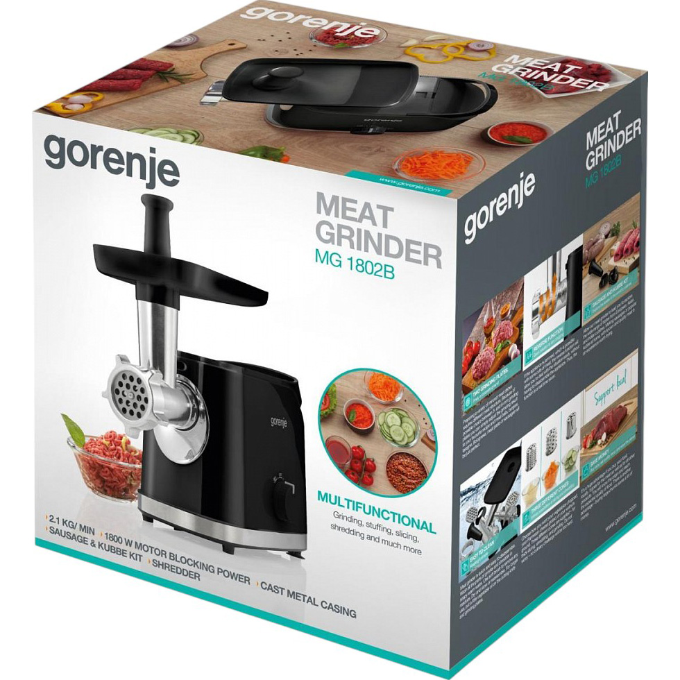 М'ясорубка GORENJE MG1802B (741566)
