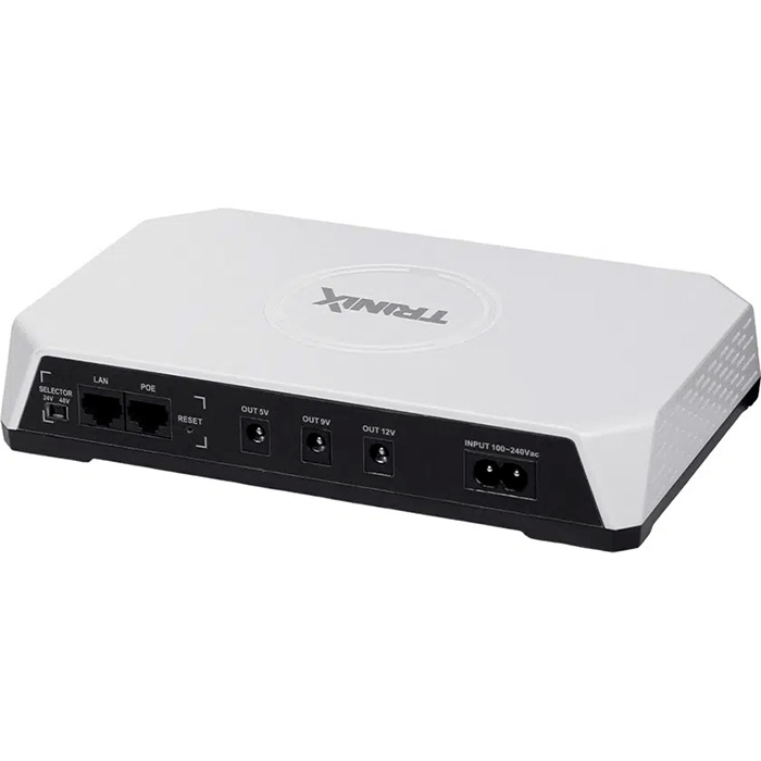 ДБЖ для роутера TRINIX TRX-MUPS-3648PoE 36W 20000mAh