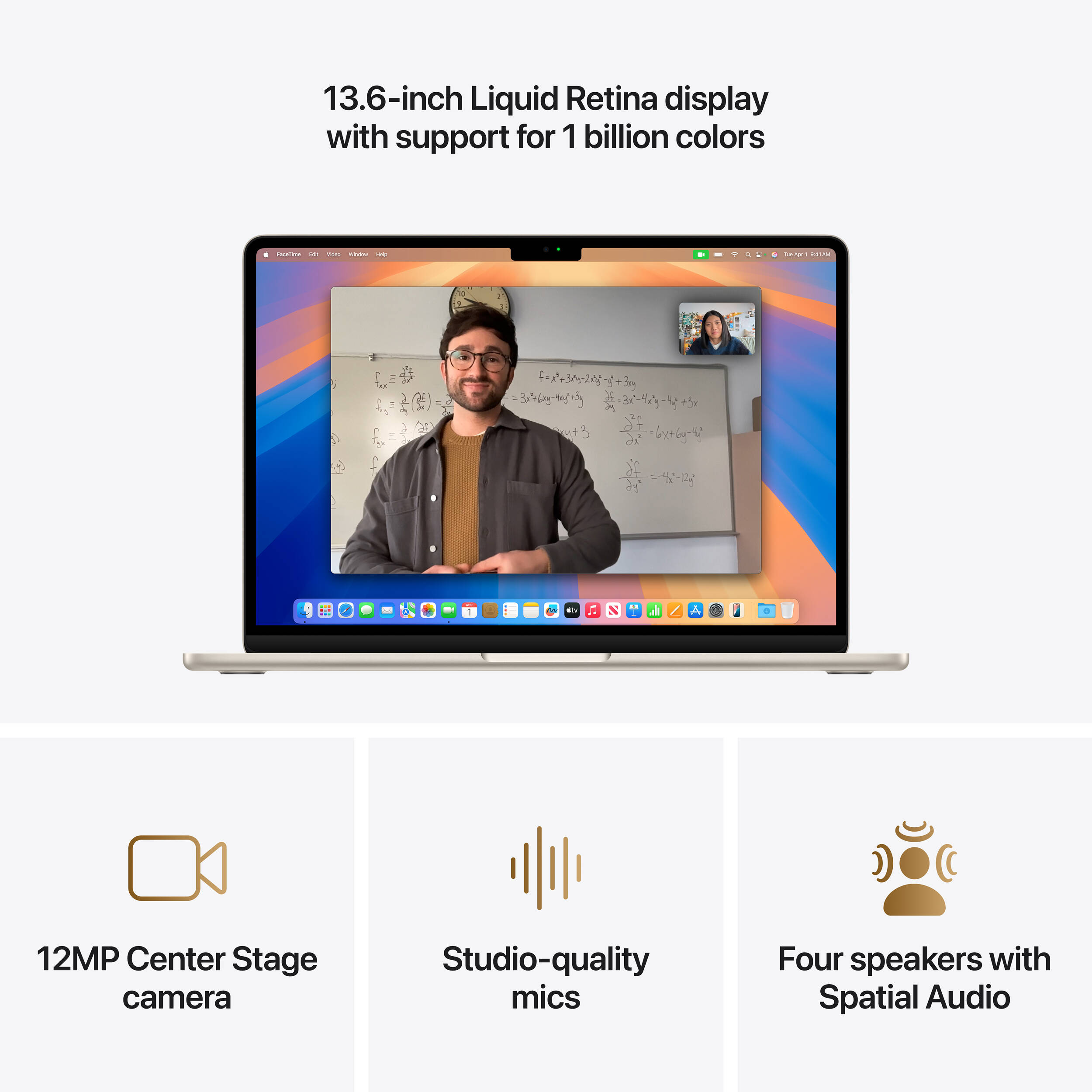 Ноутбук APPLE A3240 MacBook Air M4 13" 24GB/512GB Starlight (MC6A4UA/A)