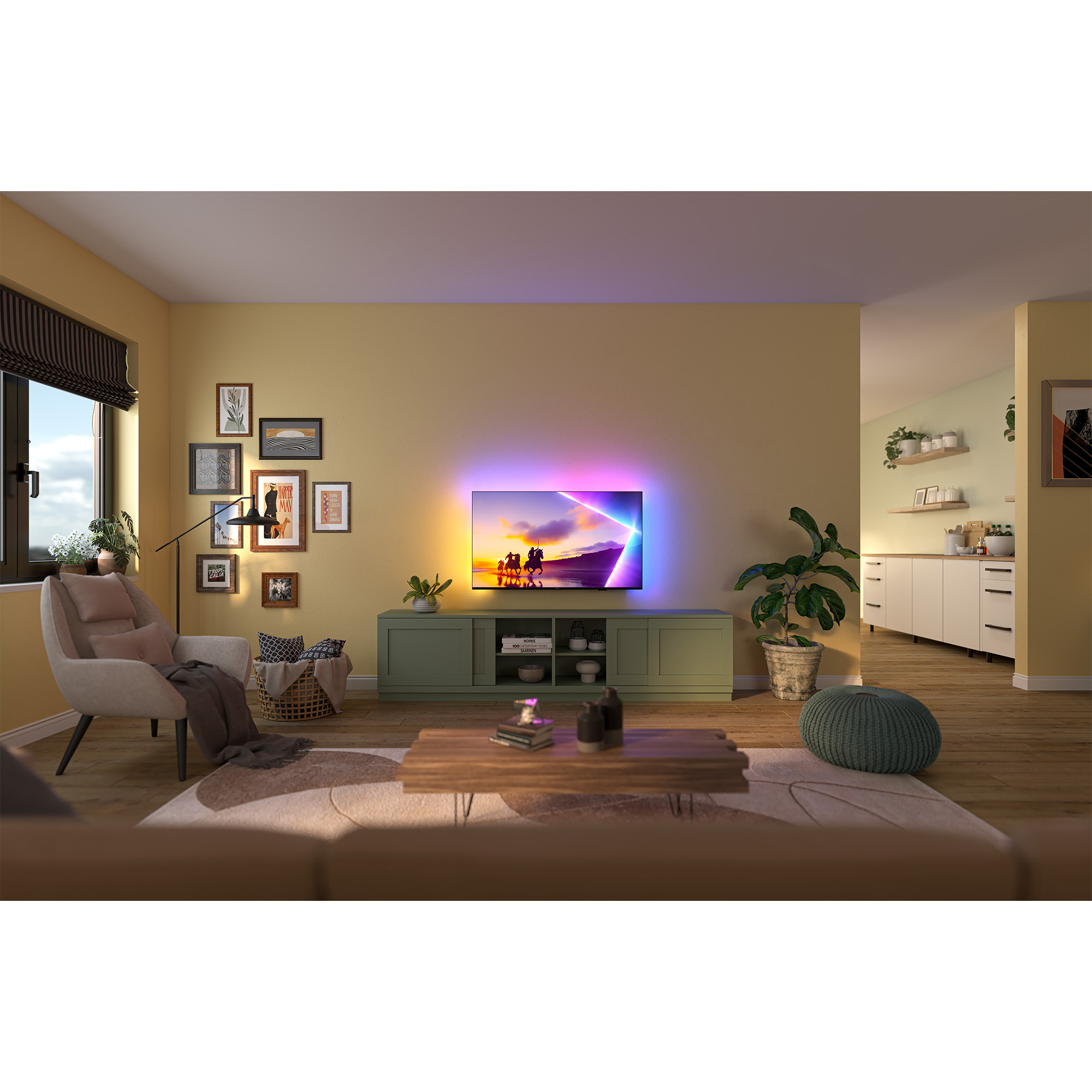 Телевизор PHILIPS 65" QLED 4K 65PUS8510/12