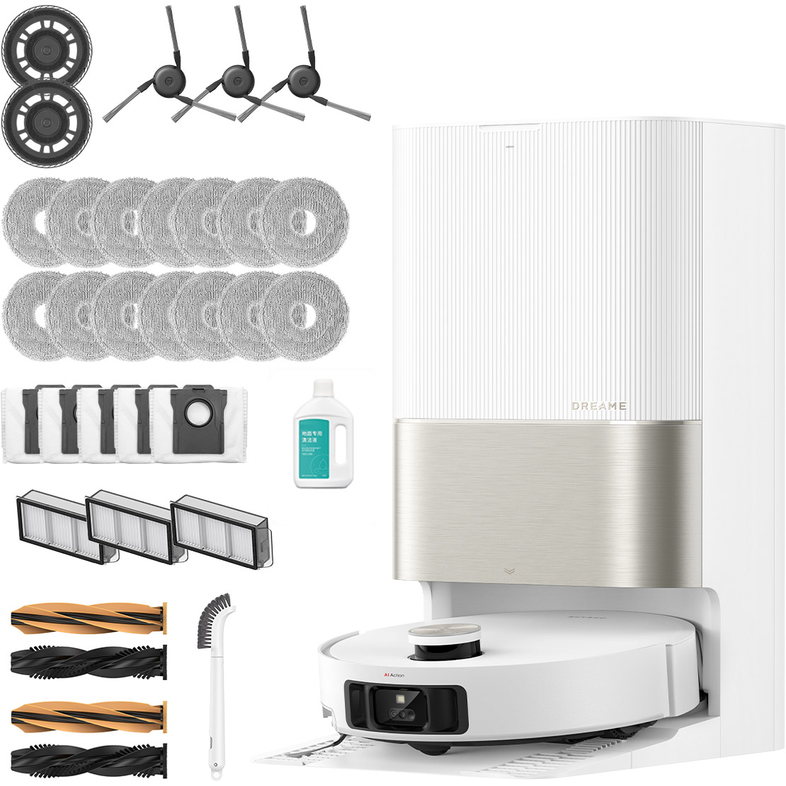 Робот-пилосос DREAME X50 Ultra Complete White (RLX85CE-4-WH)