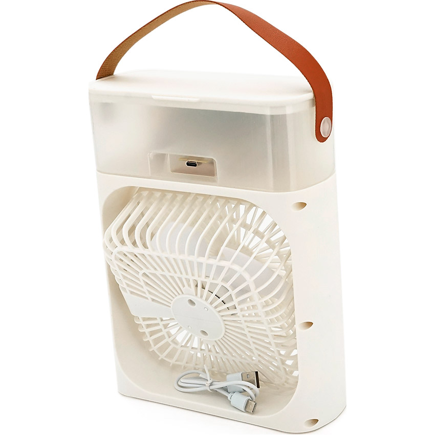 Настільний портативний вентилятор VOLTRONIC CB-410 Air Cooler Fan White