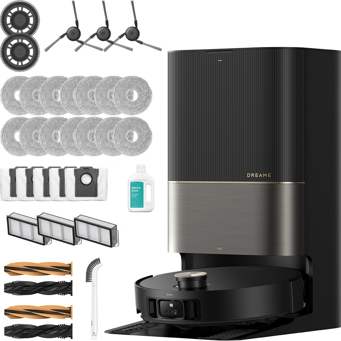 Робот-пилосос DREAME X50 Ultra Complete Black (RLX85CE-4-BL)