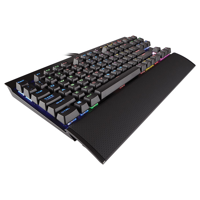 Клавіатура CORSAIR K65 LUX RGB Compact Mechanical Gaming Cherry MX Red (CH-9110010-NA)