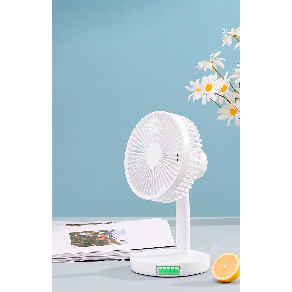 Настольный портативный вентилятор FIREN TD1610 Desktop Small Fan White