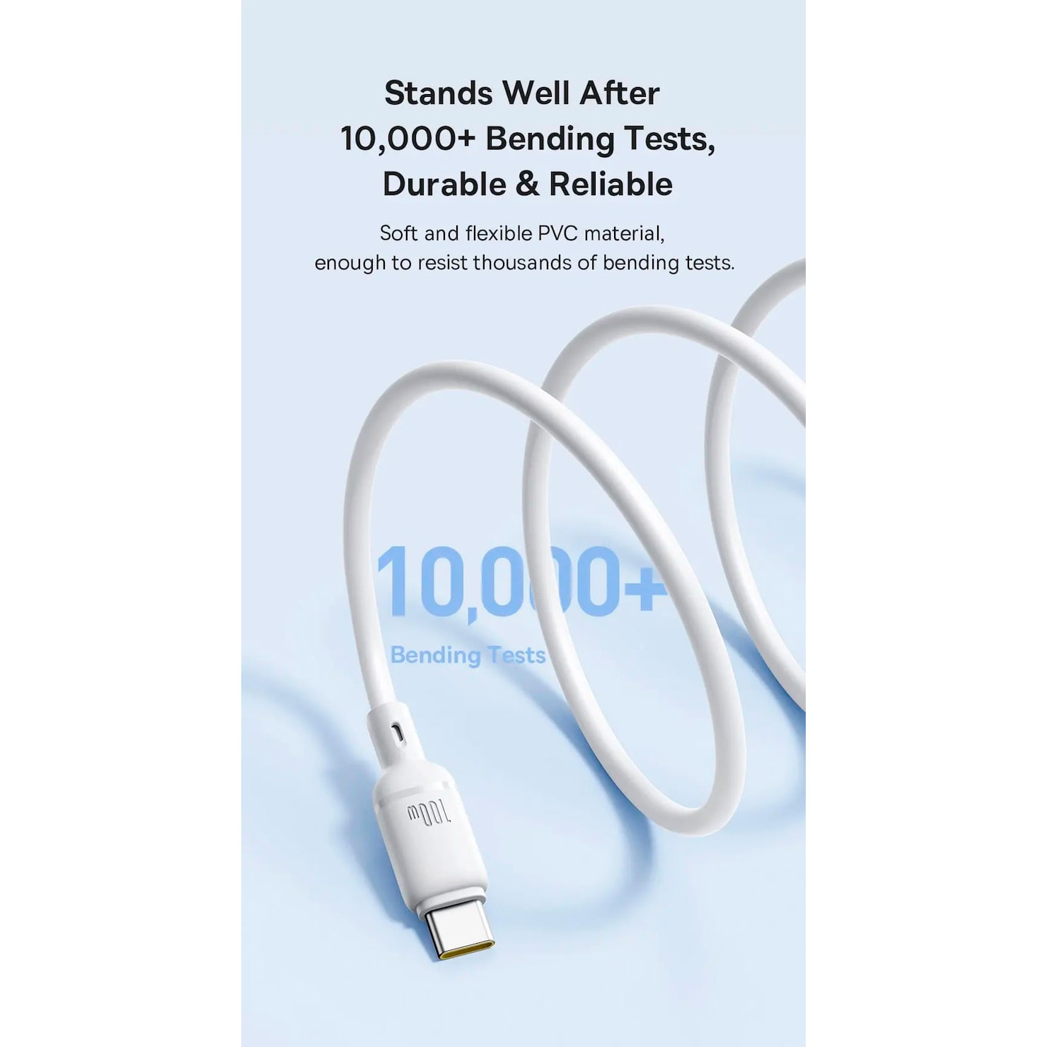 Кабель BASEUS Silky Series USB-A to Type-C 100W 1м Black (6932172668747)