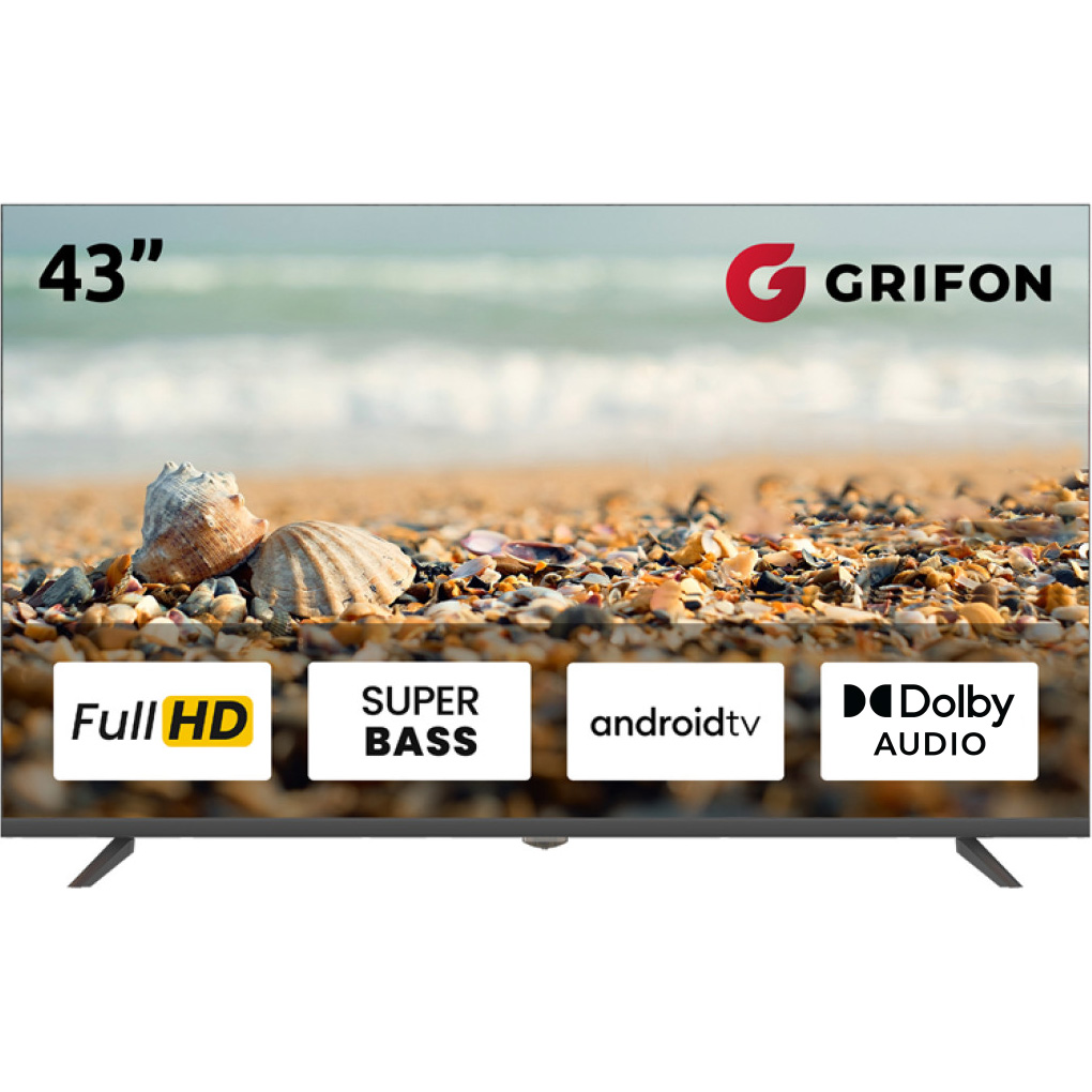 Телевизор GRIFON 43" Nova NV43FSB