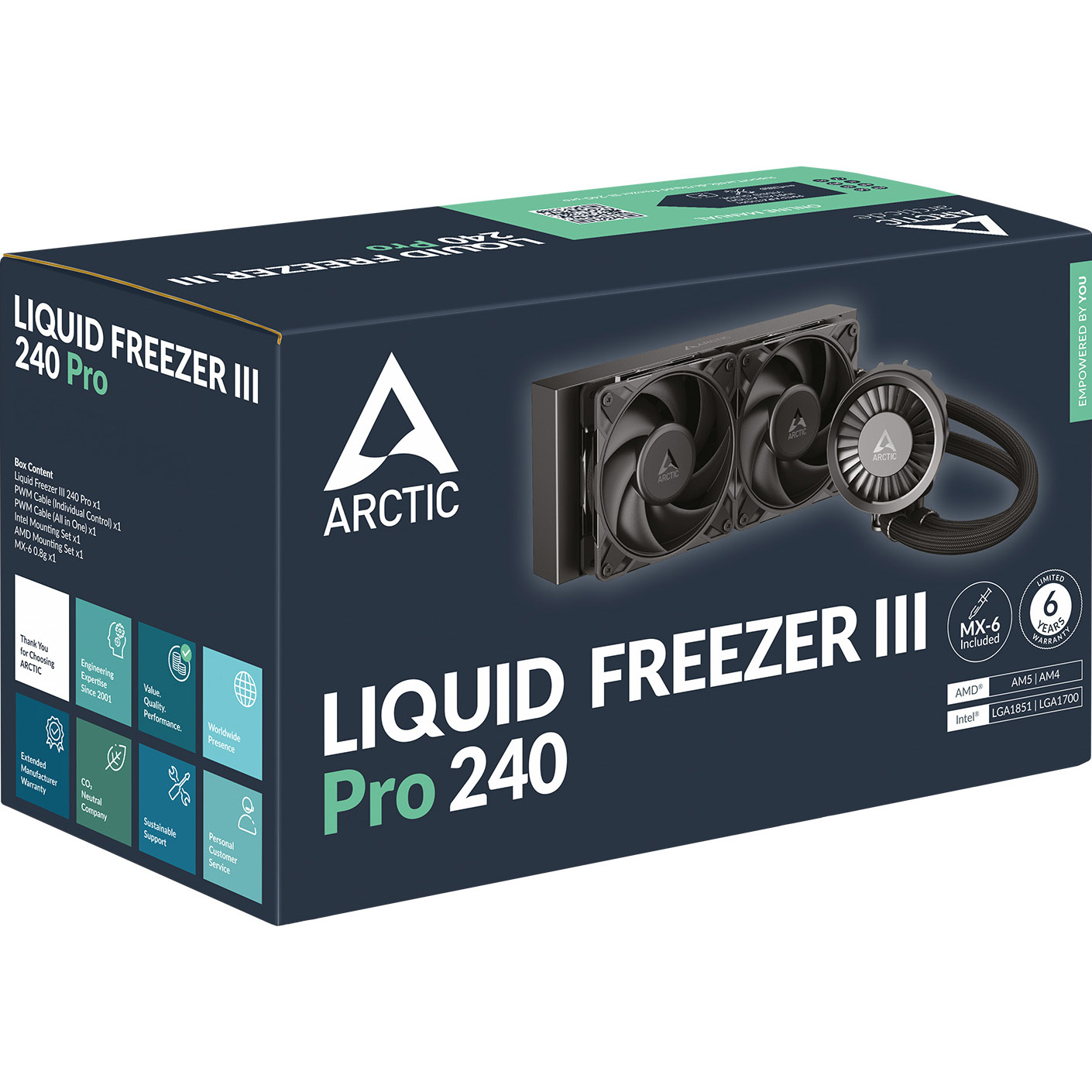 Система водяного охолодження ARCTIC Liquid Freezer III Pro 240 (ACFRE00178A)