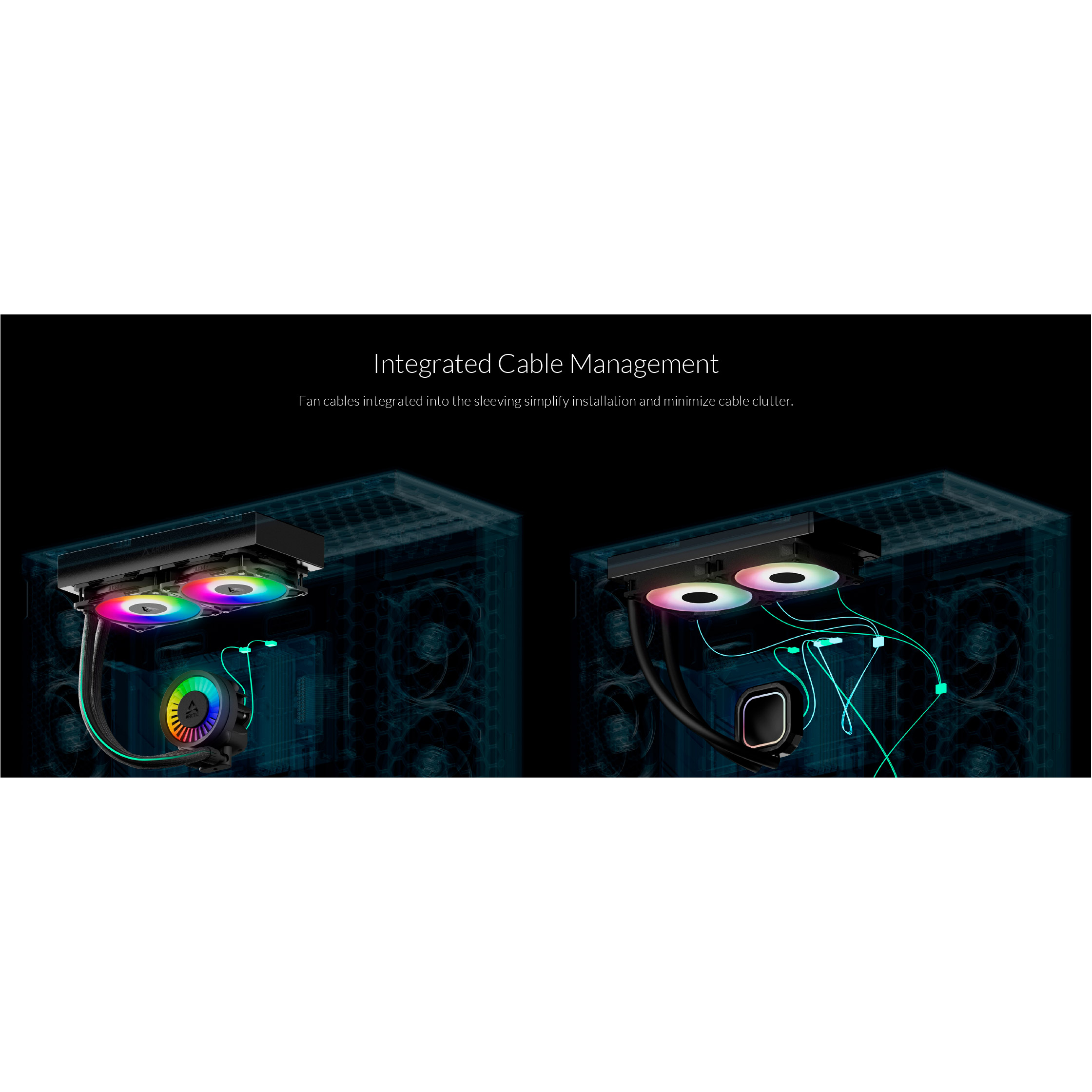 Система водяного охолодження ARCTIC Liquid Freezer III Pro 240 A-RGB Black (ACFRE00182A)