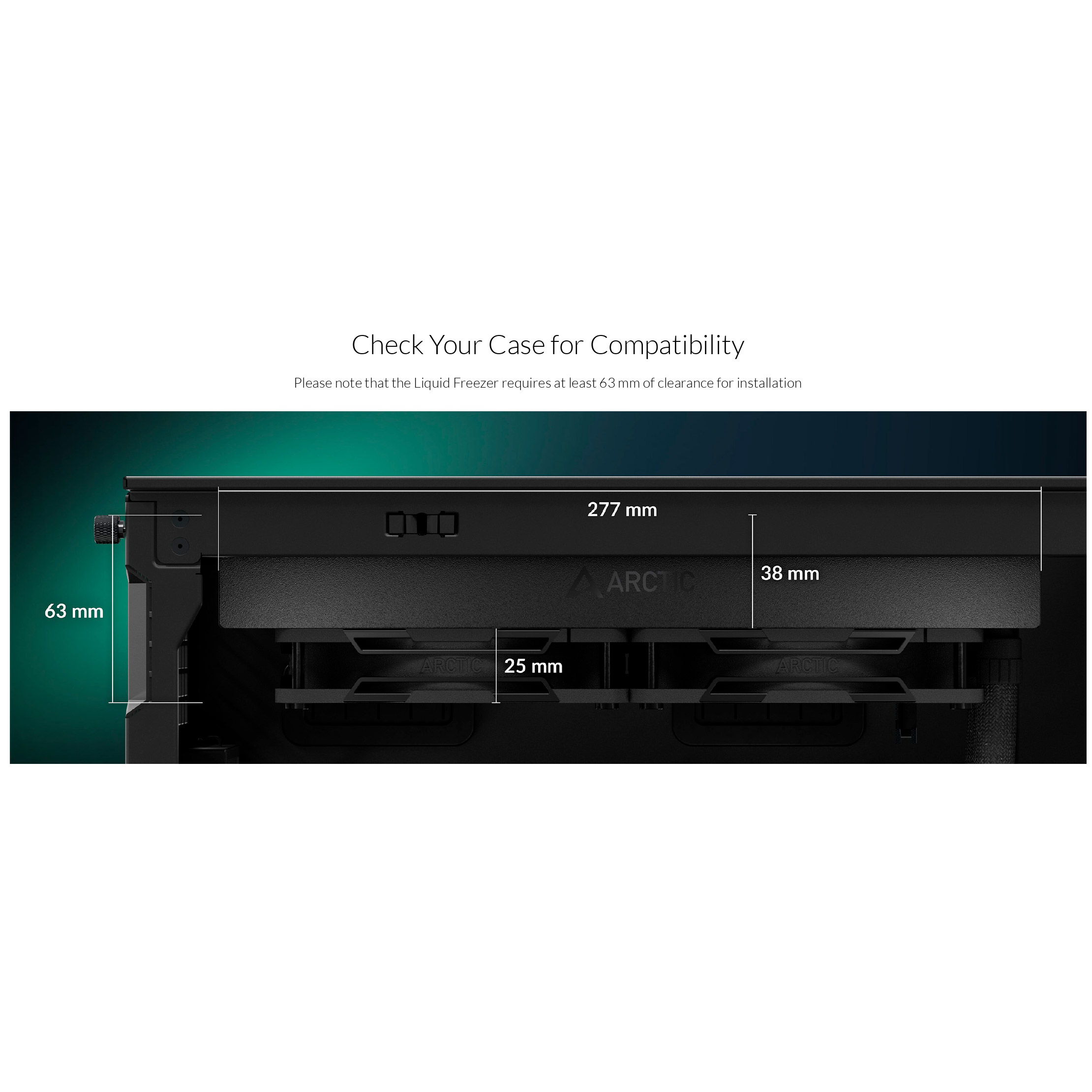 Система водяного охолодження ARCTIC Liquid Freezer III Pro 240 A-RGB Black (ACFRE00182A)