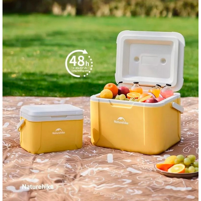 Термобокс NATUREHIKE CNK2450CF012 Cooler Box 18л Yellow (6975641884453)