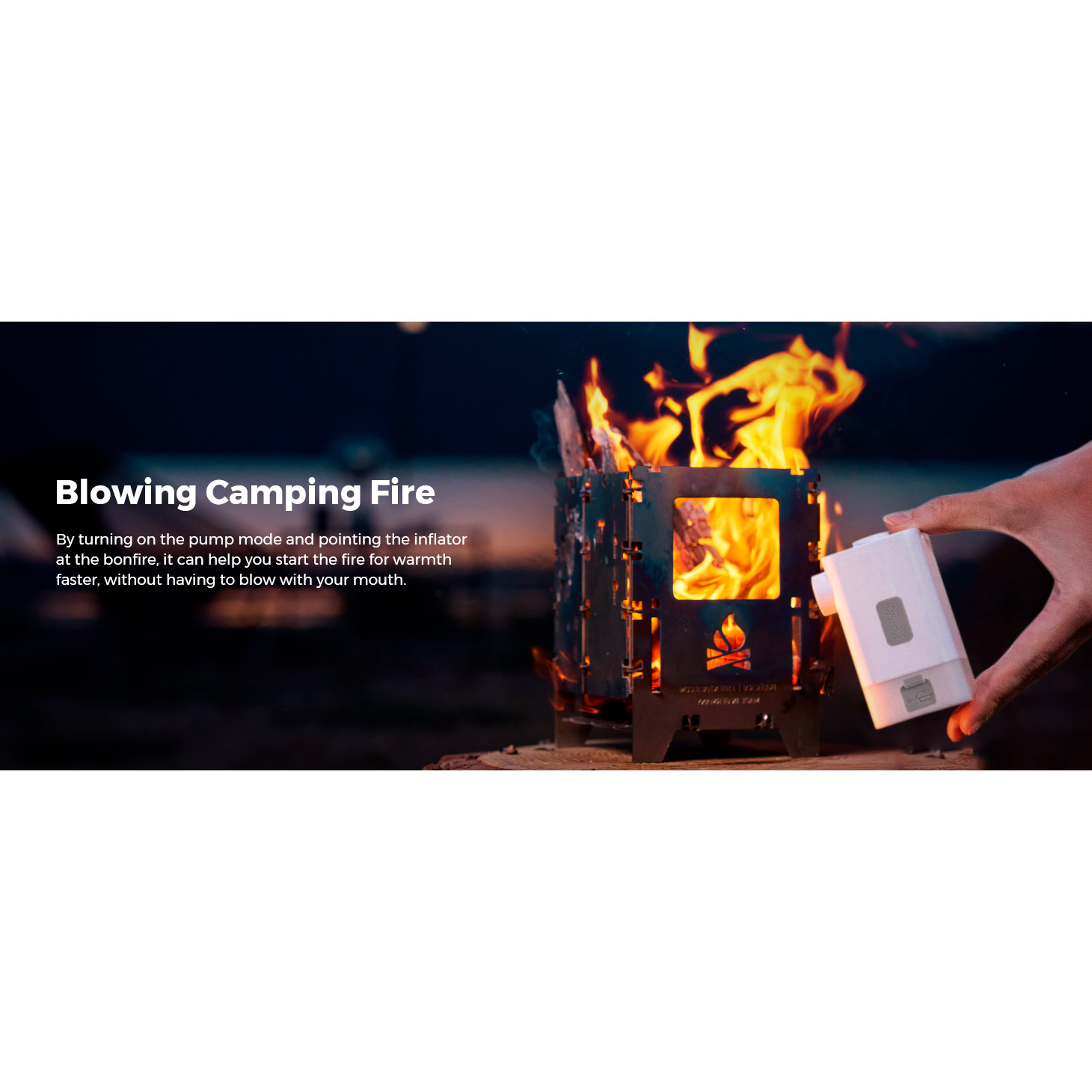 Насос для надувной мебели FLEXTAIL Max Pump 2 Plus Orange