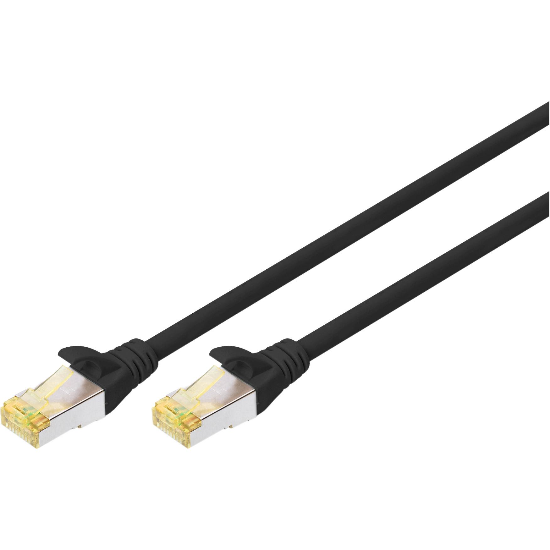 Патч-корд DIGITUS SSTP Cat.6a CU 2м Black (DK-1644-A-020/BL)