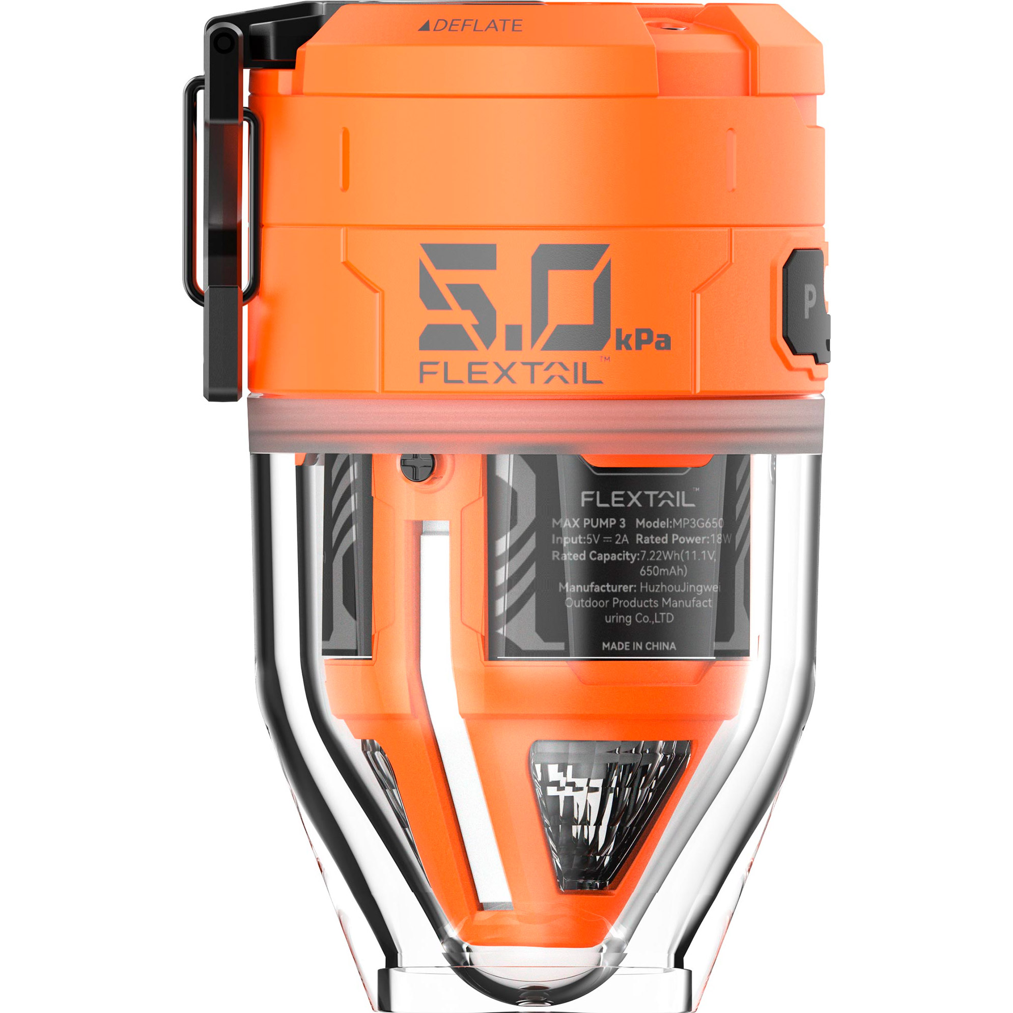 Насос для надувной мебели FLEXTAIL Max Pump 3 Orange