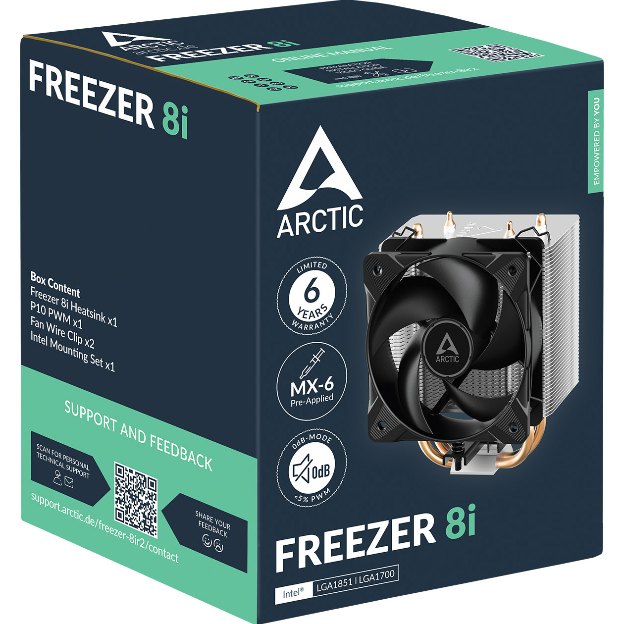 Кулер для процессора ARCTIC Freezer 8i (ACFRE00190A)