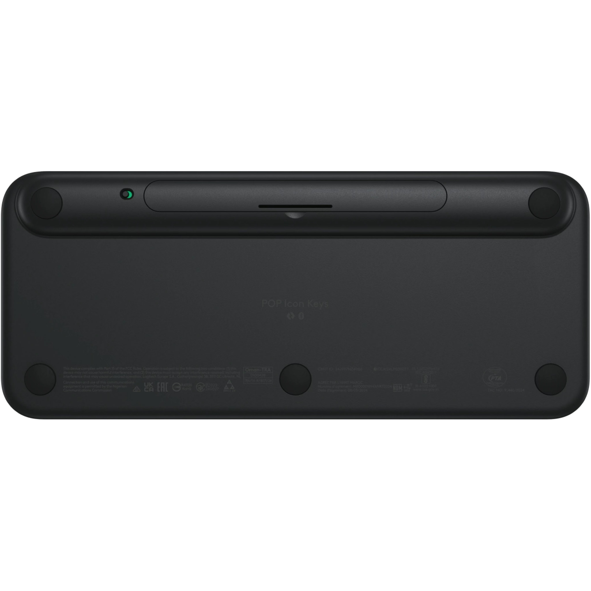 Клавіатура бездротова LOGITECH Pop Icon Keys Graphite (920-013157)