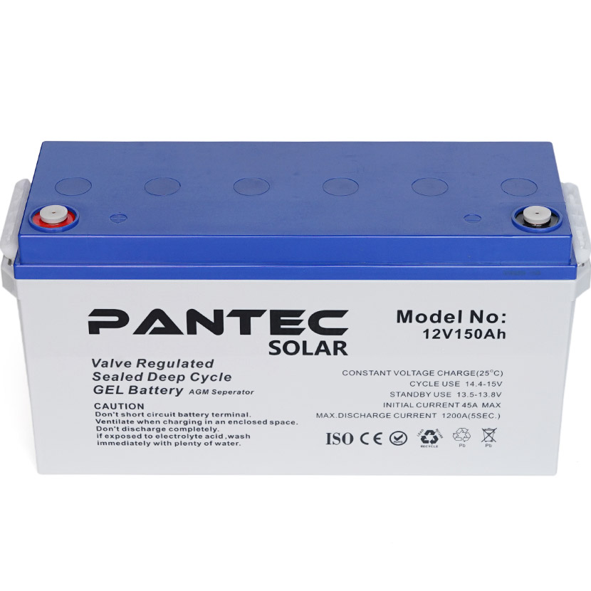Акумуляторна батарея PANTEC Solar PTG150-12 (12В, 150Агод)
