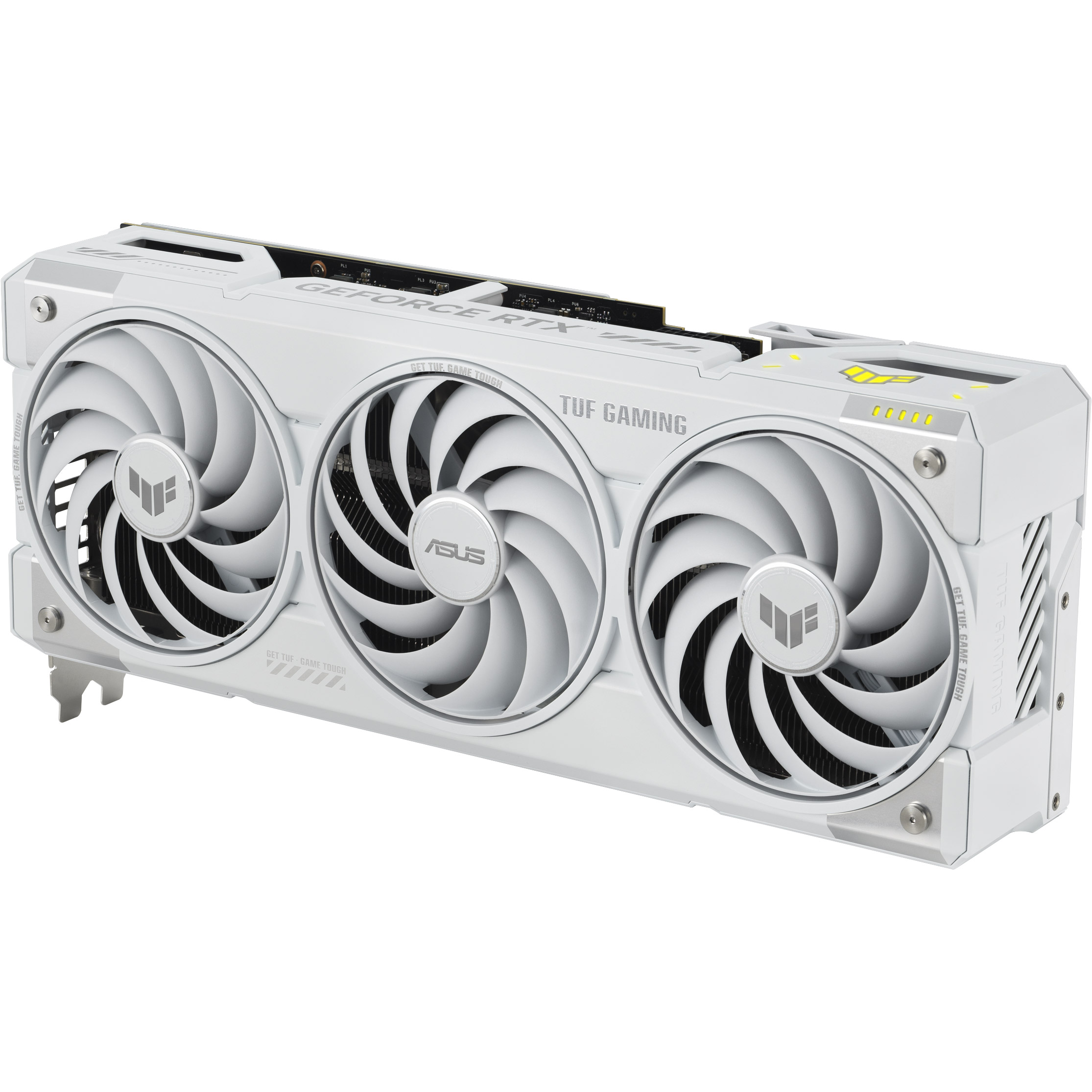 Відеокарта ASUS TUF Gaming GeForce RTX 5070 Ti 16GB GDDR7 White OC Edition (TUF-RTX5070TI-O16G-WHITE-GAMING)