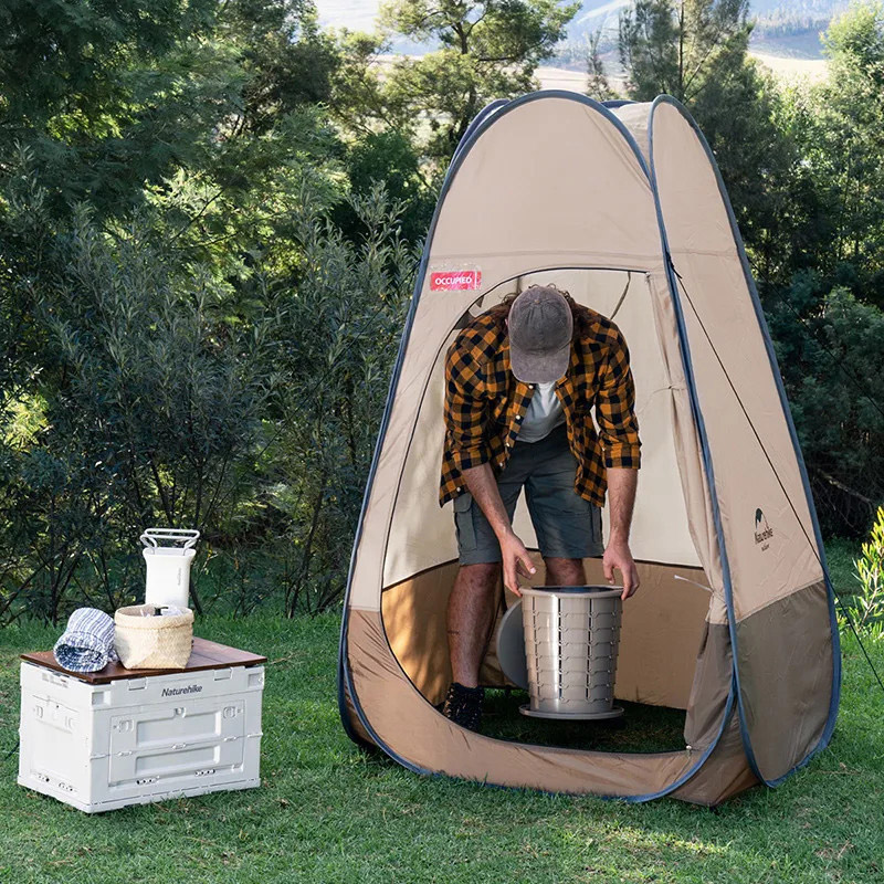 Душевий тент NATUREHIKE NH17Z002-P Utility Tent Brown (6927595776100)