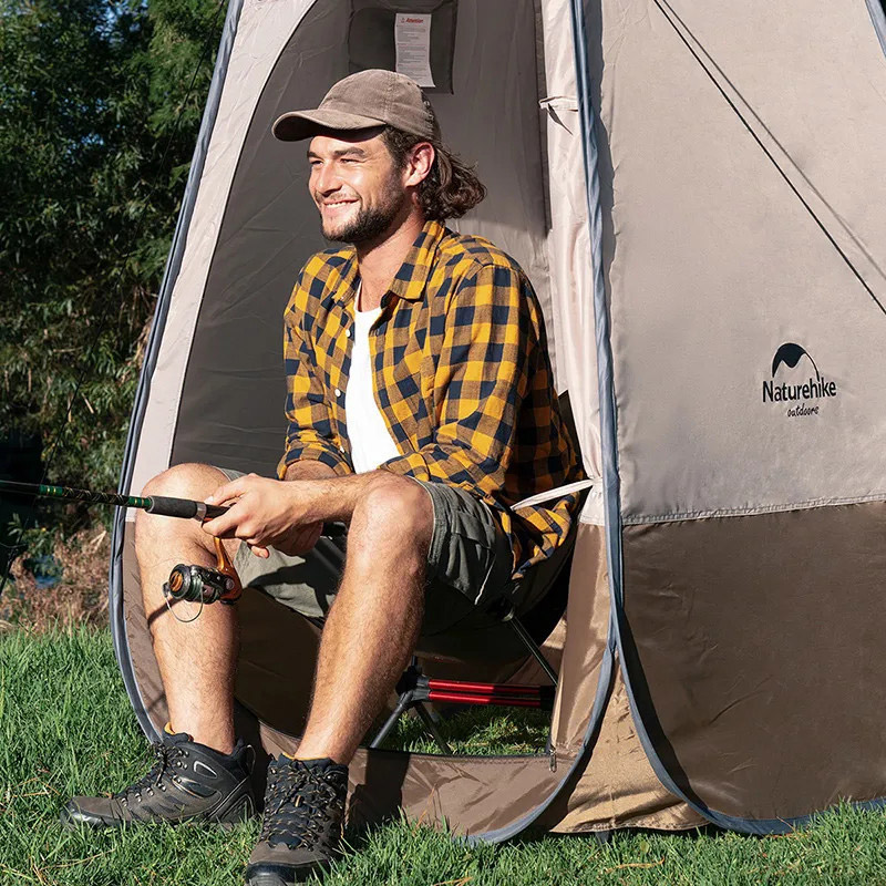 Душевий тент NATUREHIKE NH17Z002-P Utility Tent Brown (6927595776100)