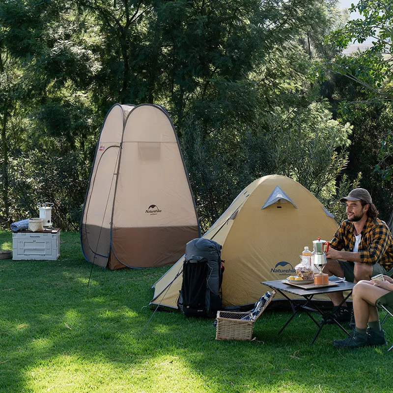 Душевий тент NATUREHIKE NH17Z002-P Utility Tent Brown (6927595776100)