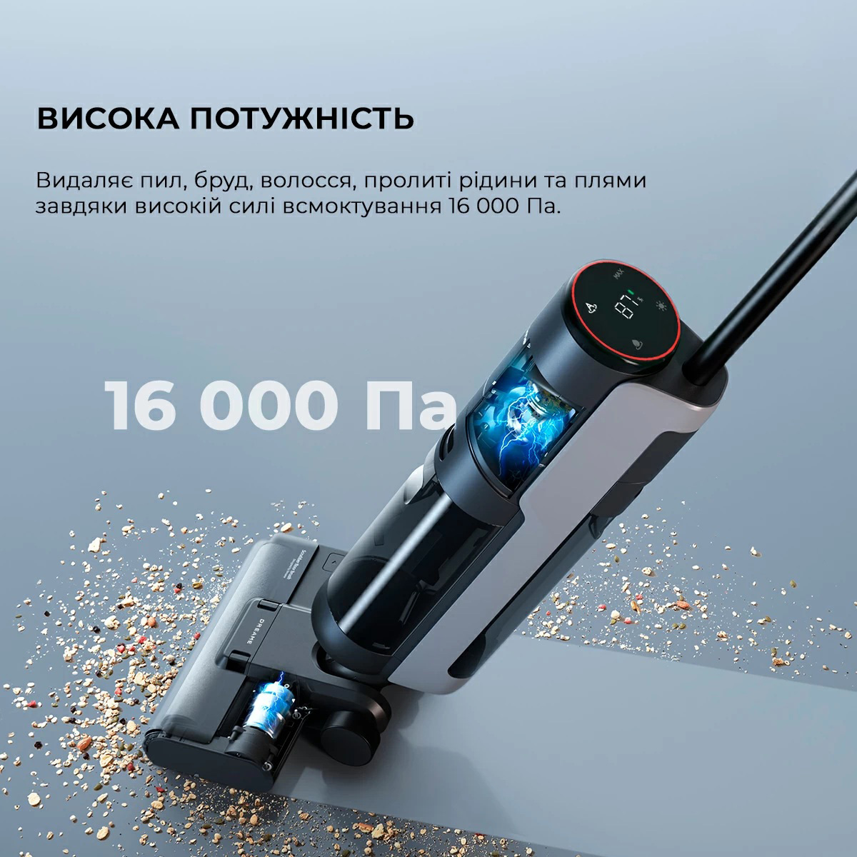 Моющий пылесос DREAME H12S (HHR30B)