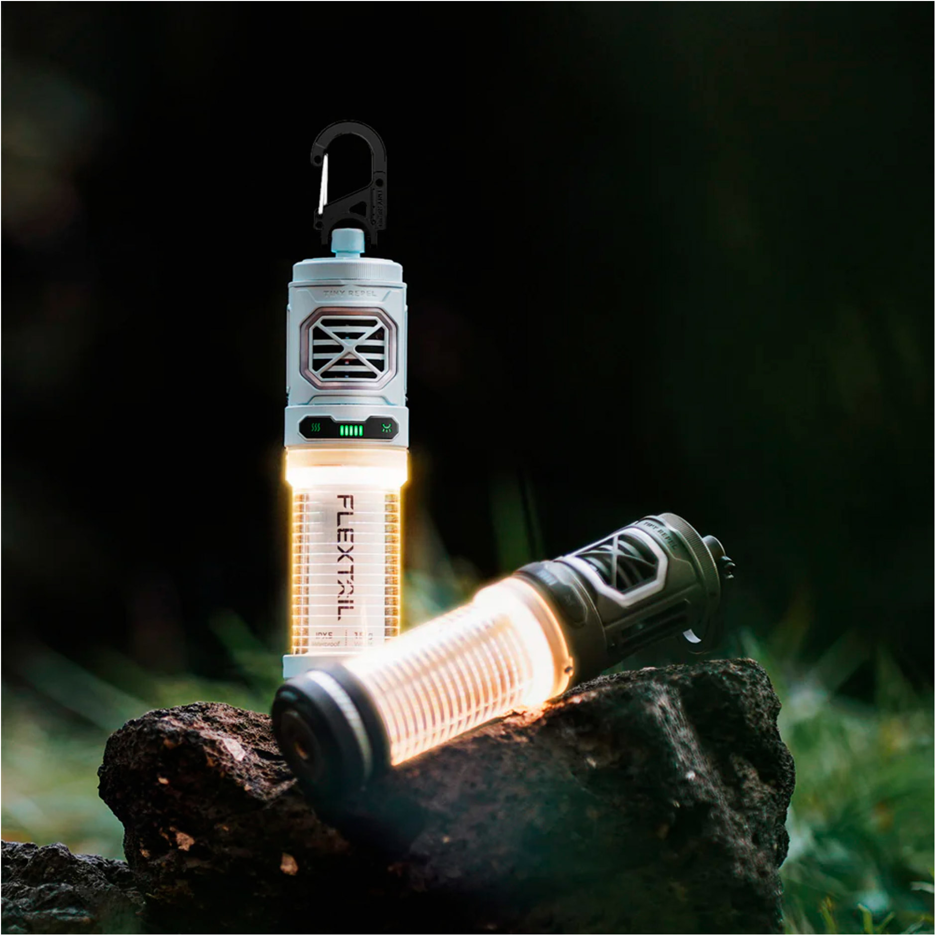 Фонарь кемпинговый FLEXTAIL Tiny Repeller S 2-in-1 Portable Mosquito Repellent with Lighting Green