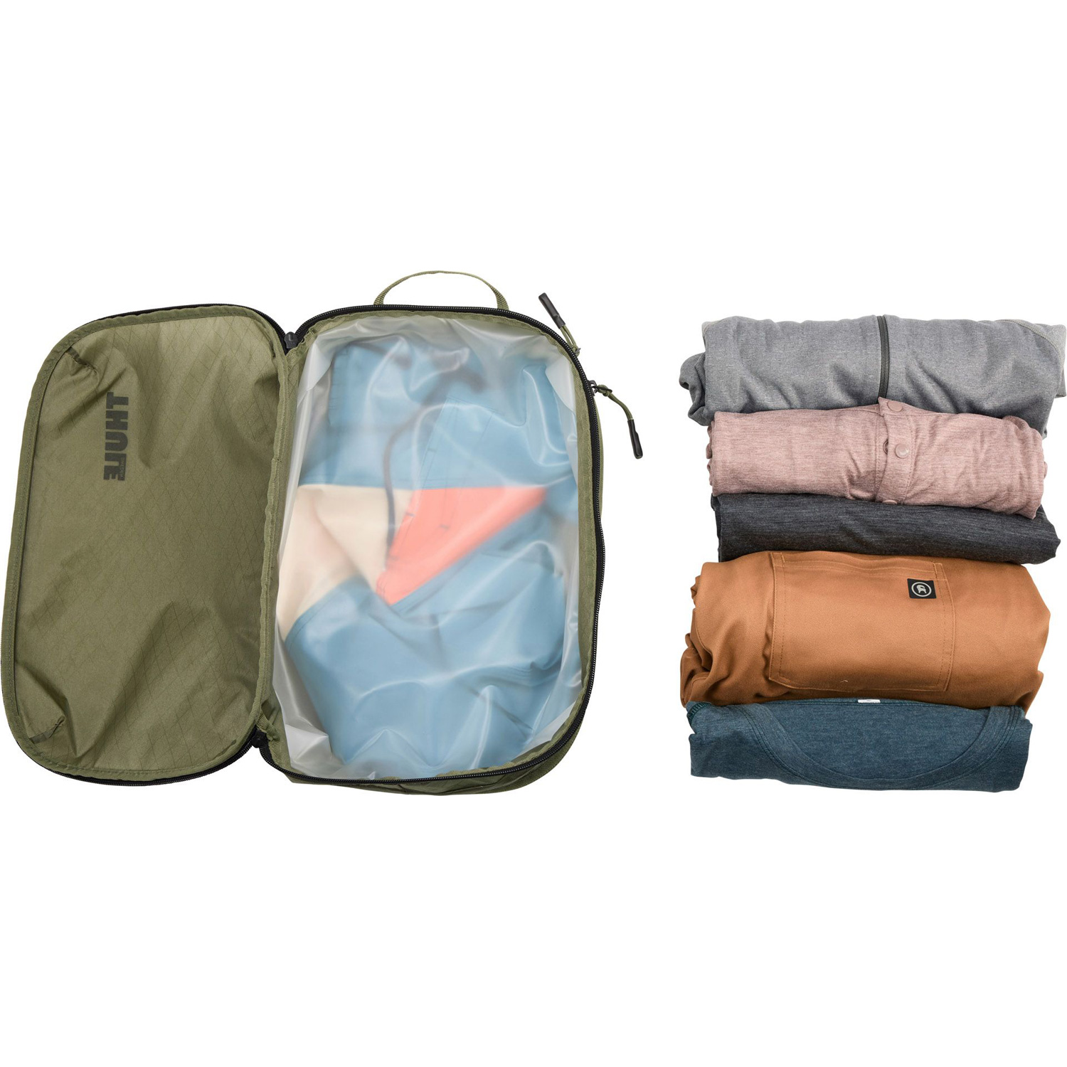 Органайзер для одягу THULE Clean/Dirty Packing Cube Soft Green (3205119)