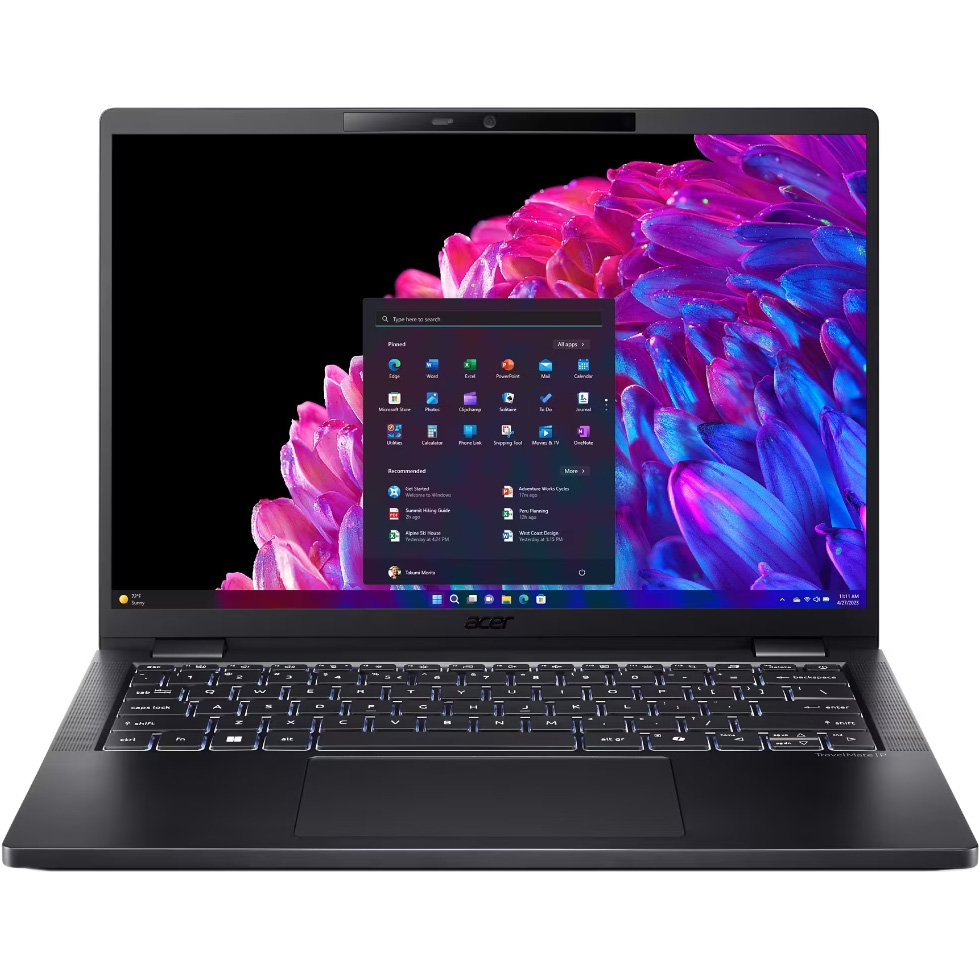 Ноутбук ACER TravelMate P6 14 TMP614-73-TCO-79ZQ Galaxy Black (NX.B5WEU.005)