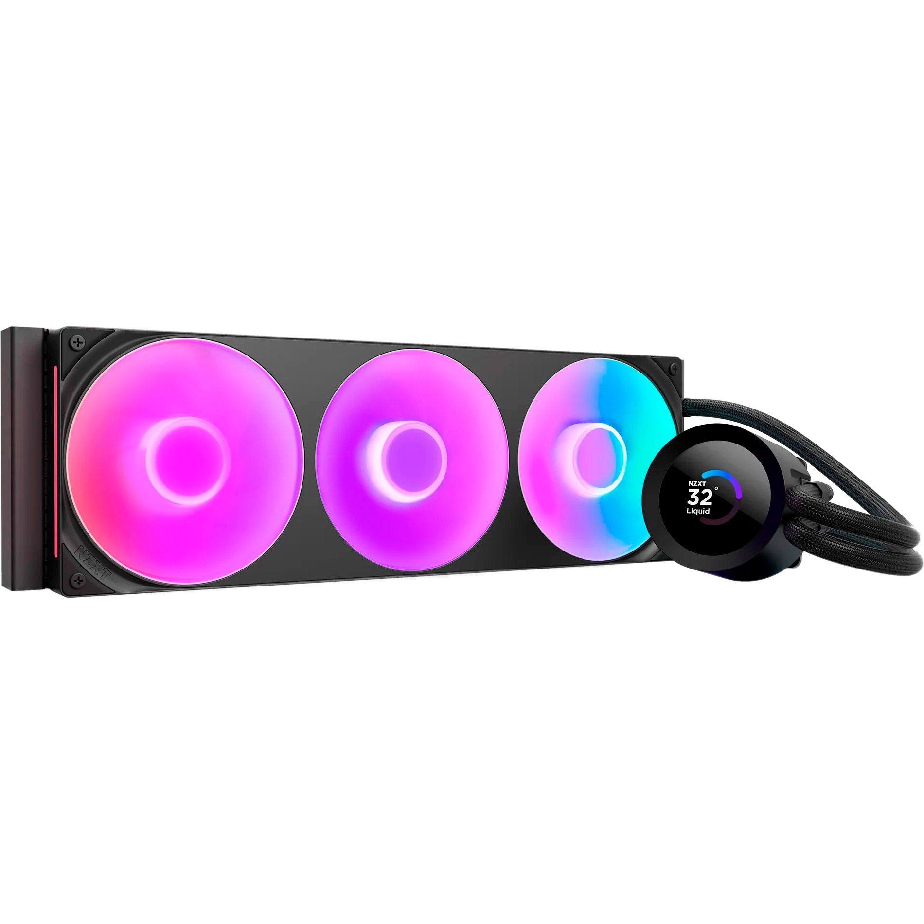 Система водяного охолодження NZXT Kraken Plus 360 RGB V2 Black (RL-KR360-B2)