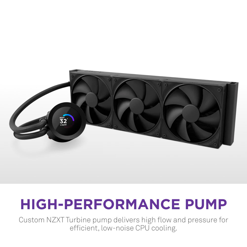 Система водяного охлаждения NZXT Kraken Plus 360 V2 Black (RL-KN360-B2)