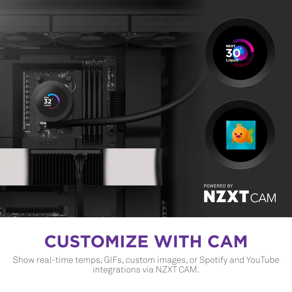 Система водяного охлаждения NZXT Kraken Plus 360 V2 Black (RL-KN360-B2)
