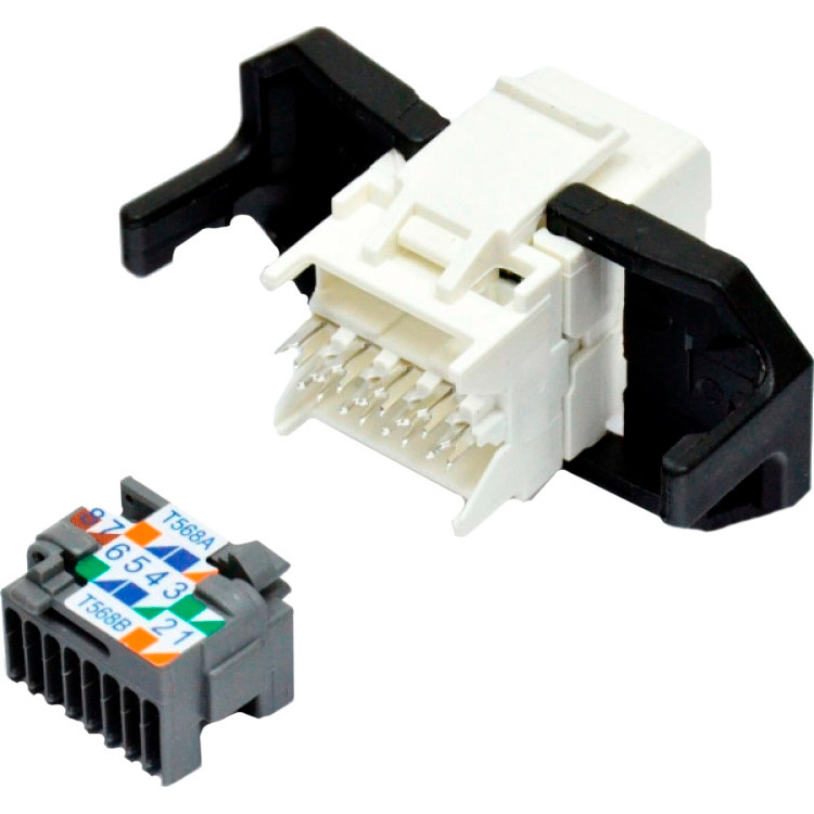 Модуль Keystone CORNING RJ-45 UTP Cat.5e White