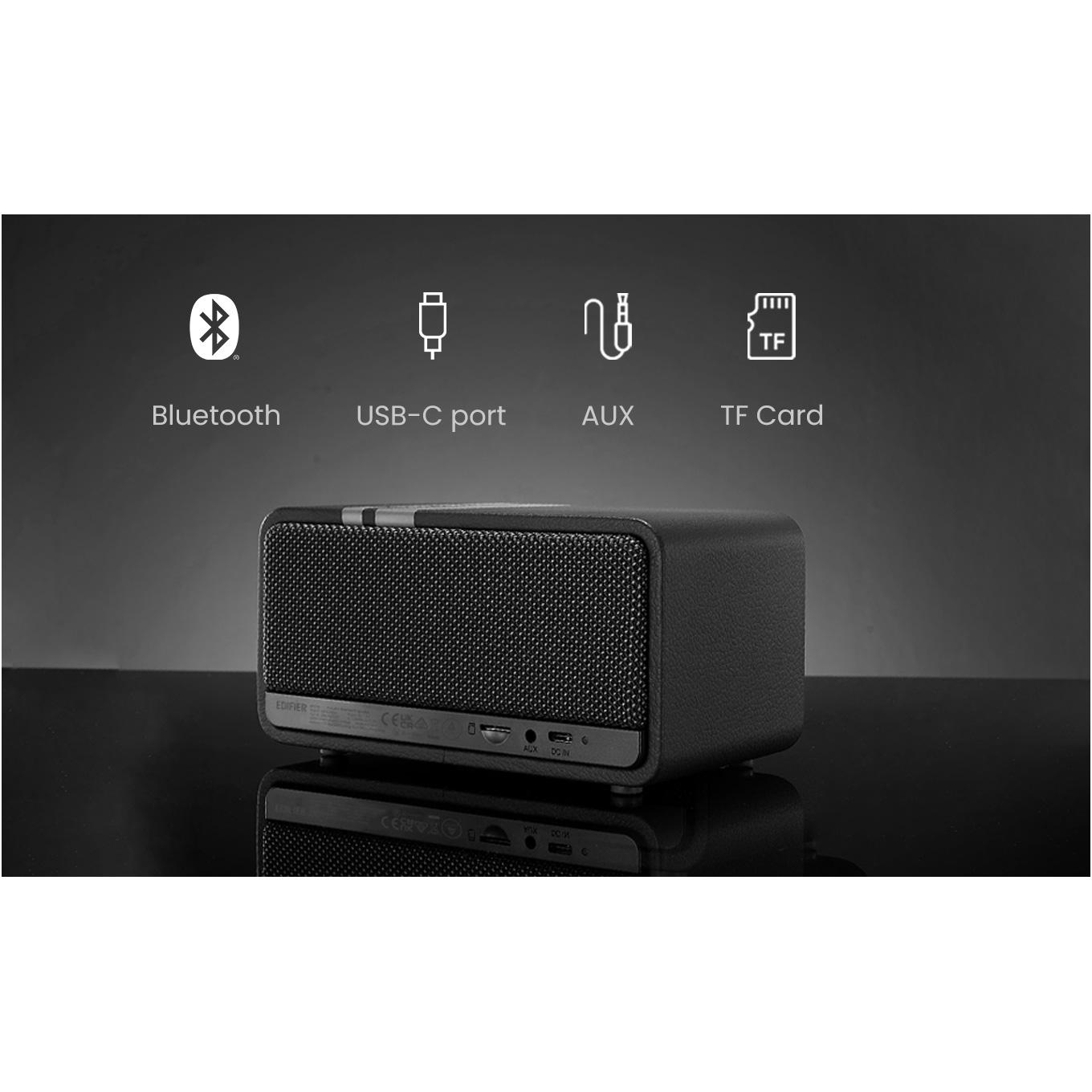 Портативная колонка EDIFIER MP230 Retro Black