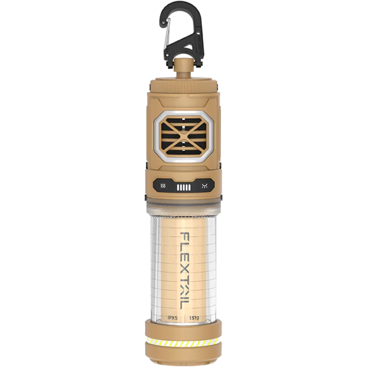 Фонарь кемпинговый FLEXTAIL Tiny Repeller S 2-in-1 Portable Mosquito Repellent with Lighting Coffee