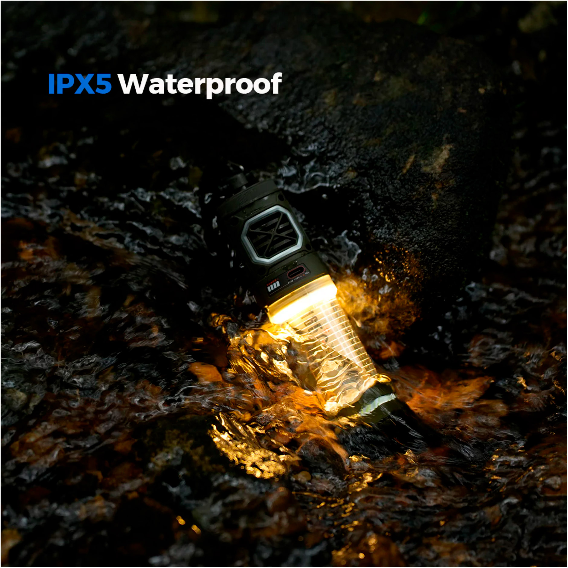 Фонарь кемпинговый FLEXTAIL Tiny Repeller S 2-in-1 Portable Mosquito Repellent with Lighting Coffee