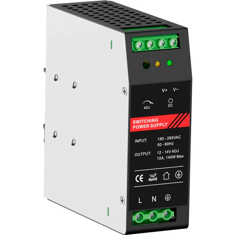Блок живлення на DIN-рейку KRAFT ENERGY PSU-1210DIN(P)