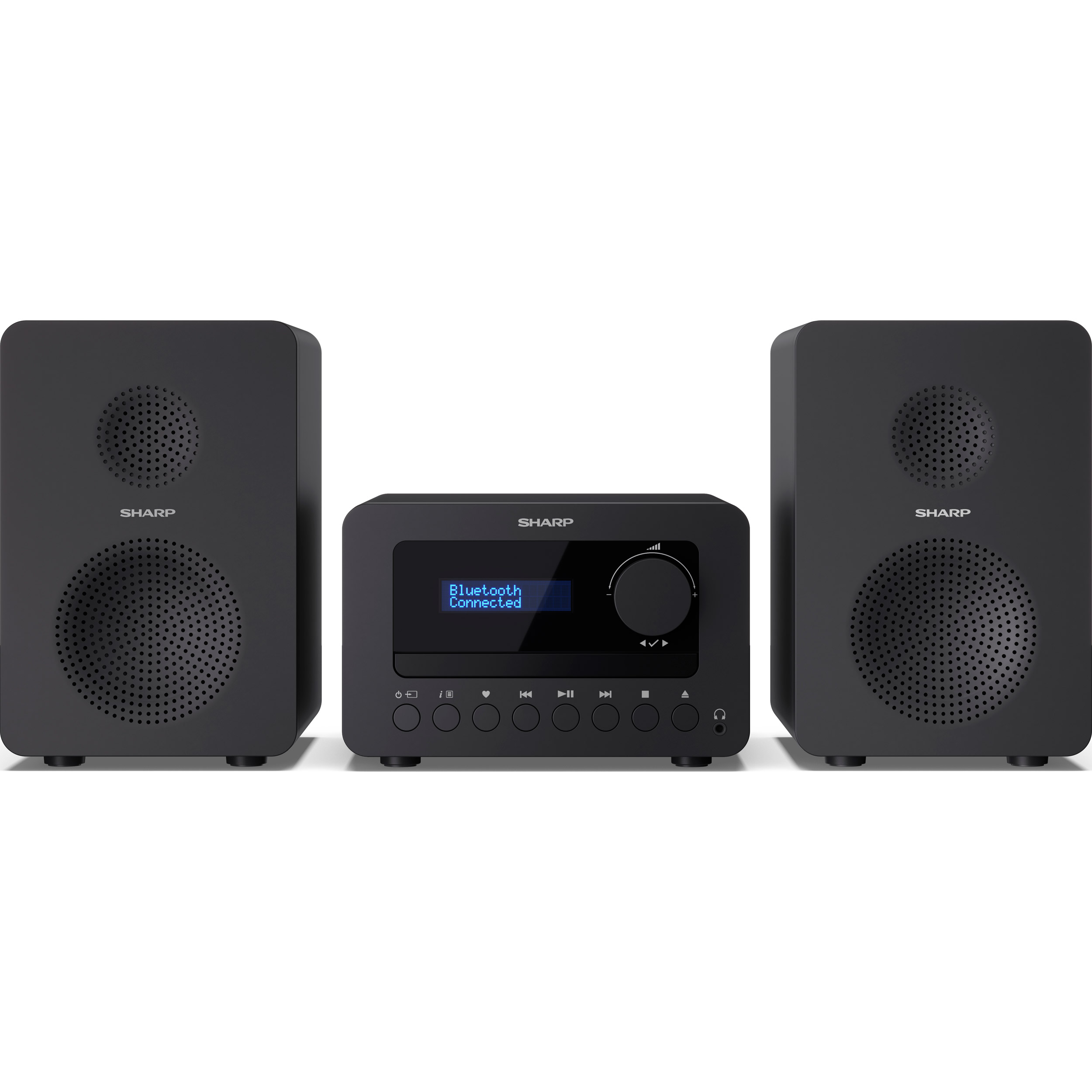 Музичний центр SHARP Tokyo FM Hi-Fi Micro System XL-B514 Black