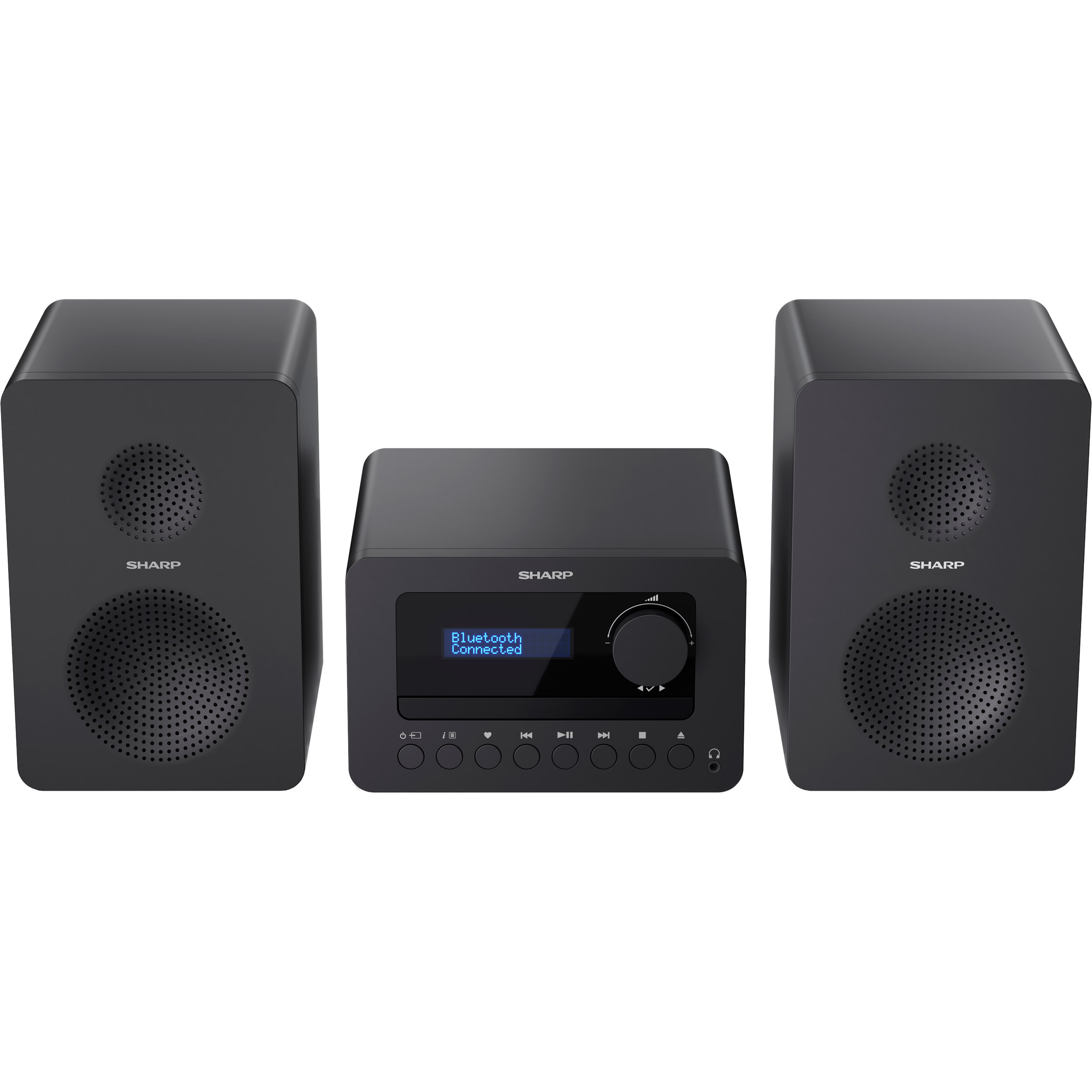 Музичний центр SHARP Tokyo FM Hi-Fi Micro System XL-B514 Black