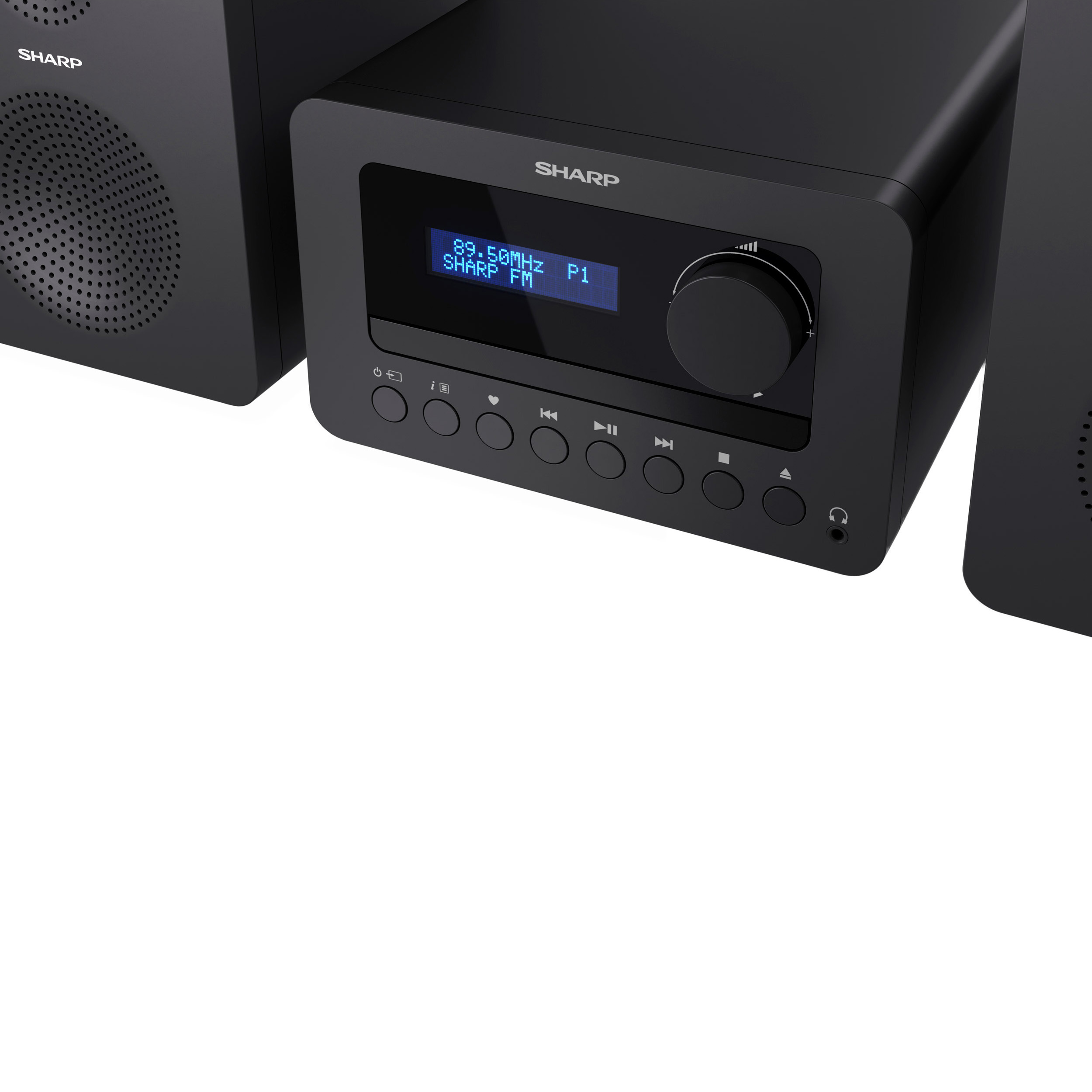 Музичний центр SHARP Tokyo FM Hi-Fi Micro System XL-B514 Black